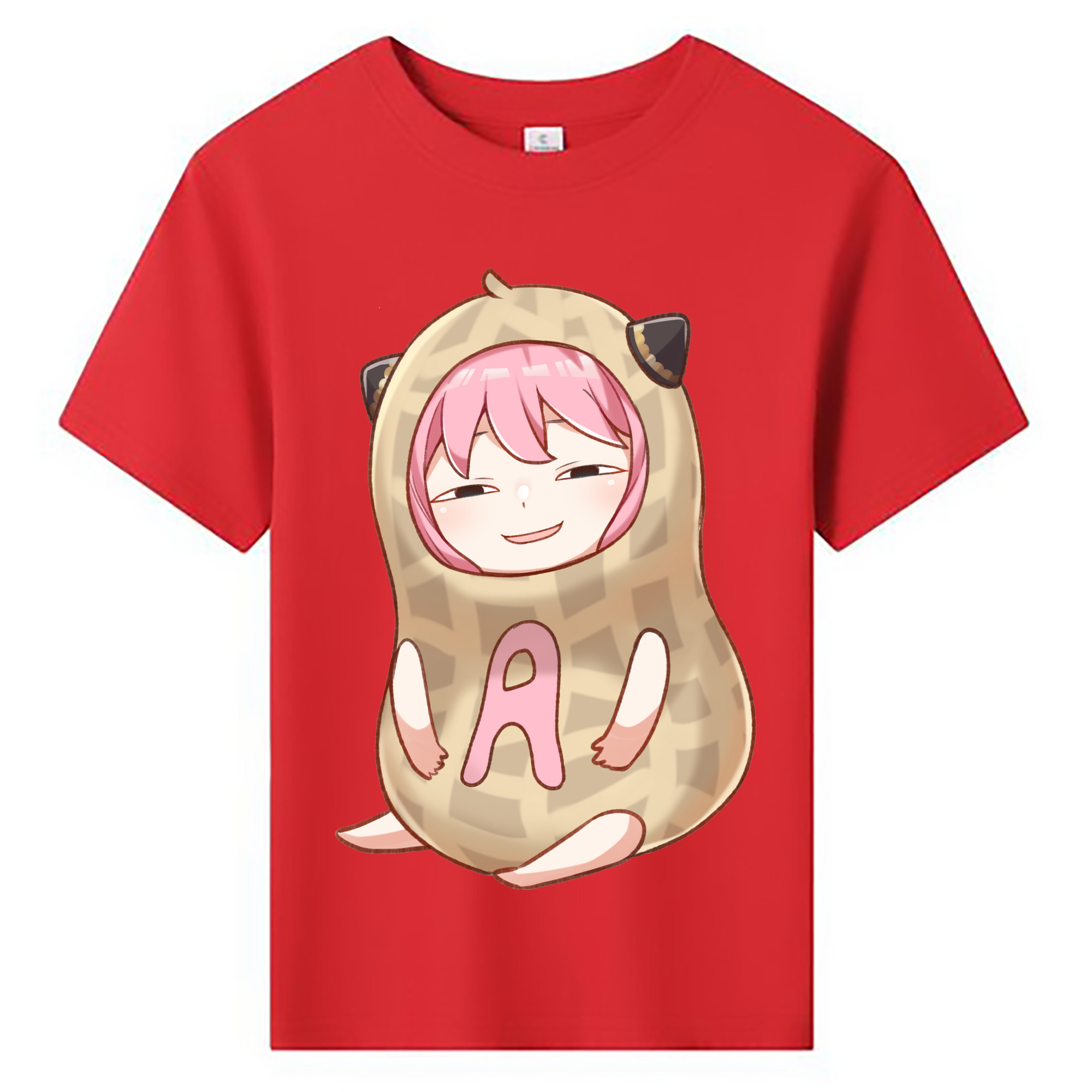 （画像用） SPY×FAMILY间谍家家酒 綿100％キッズTシャツ（フロントプリント）