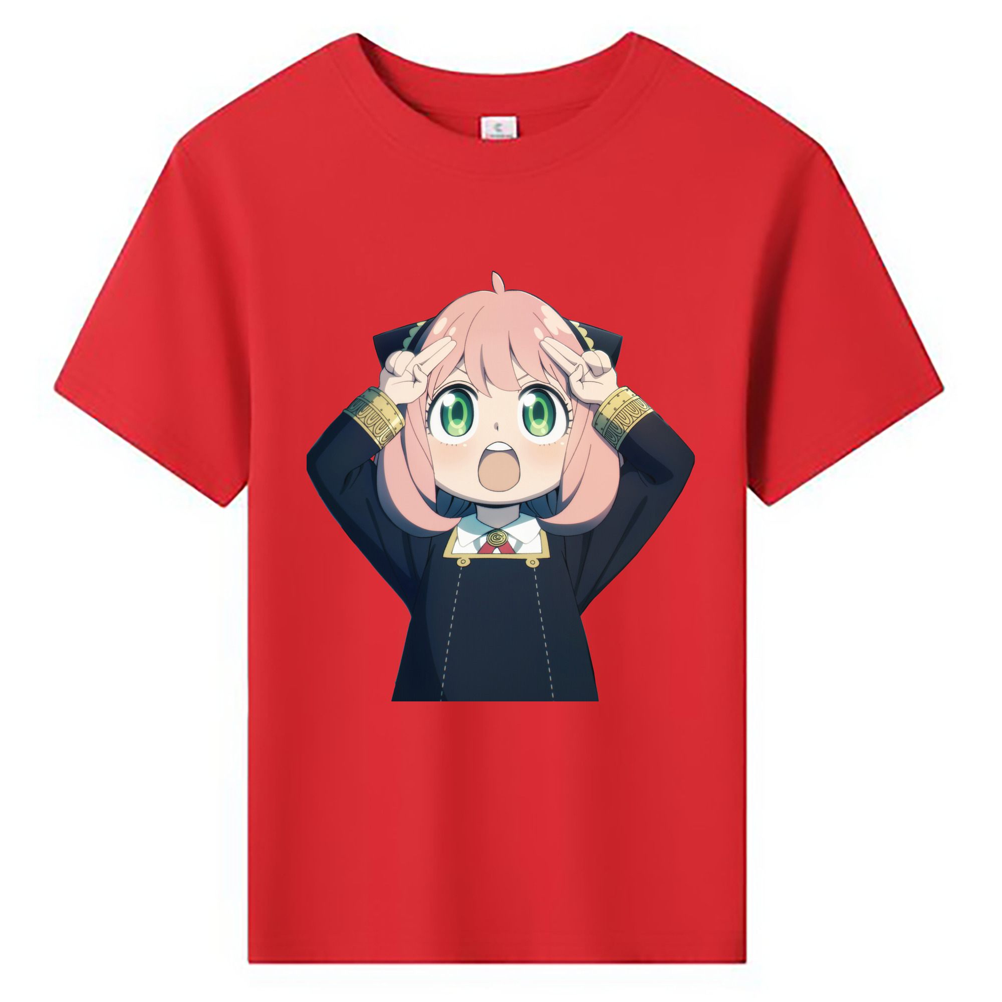 （画像用） SPY×FAMILY间谍家家酒 綿100％キッズTシャツ（フロントプリント）