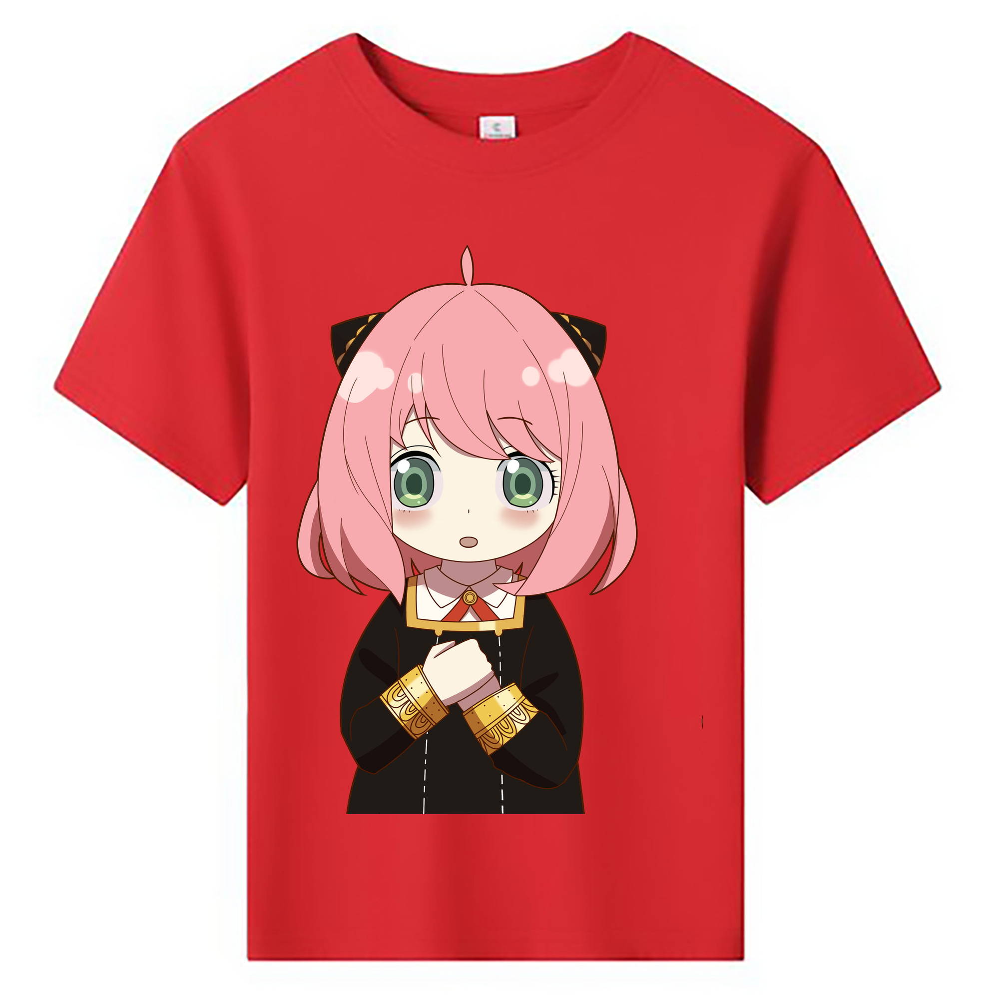 （画像用） SPY×FAMILY间谍家家酒 綿100％キッズTシャツ（フロントプリント）