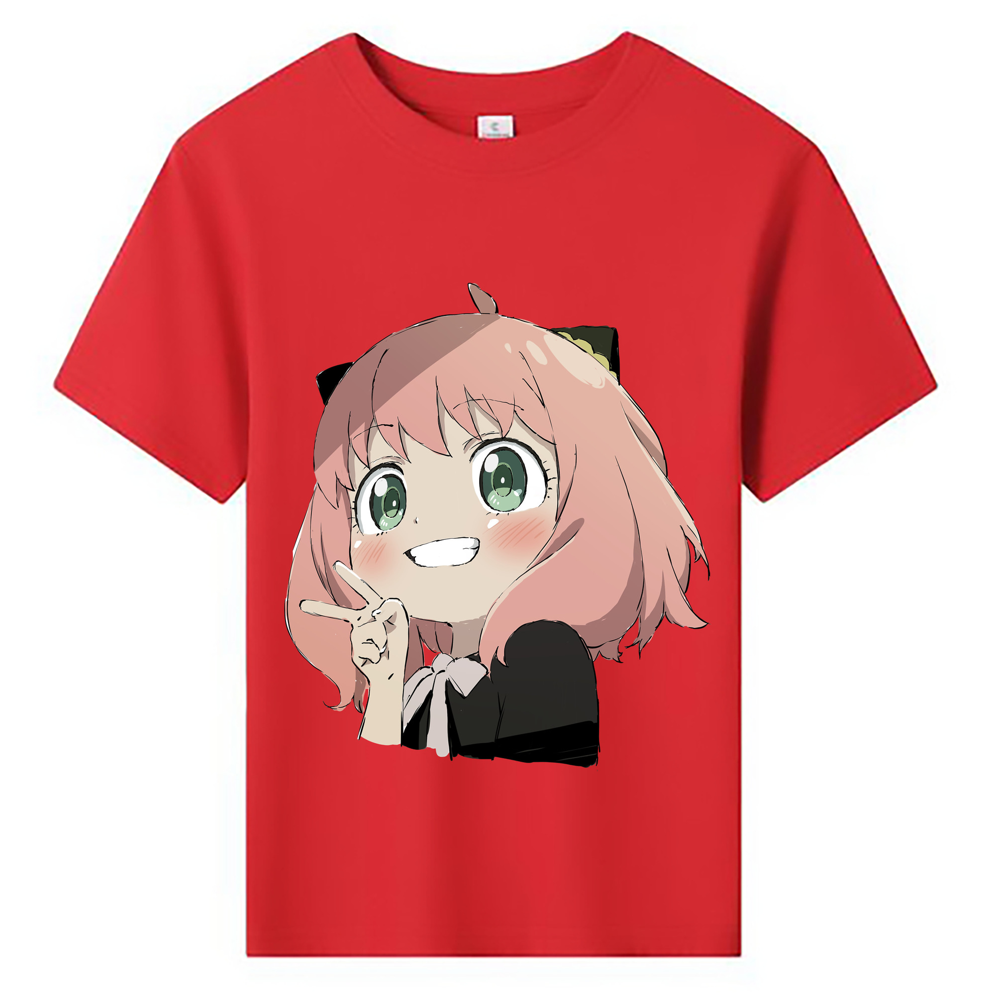 （画像用） SPY×FAMILY间谍家家酒 綿100％キッズTシャツ（フロントプリント）