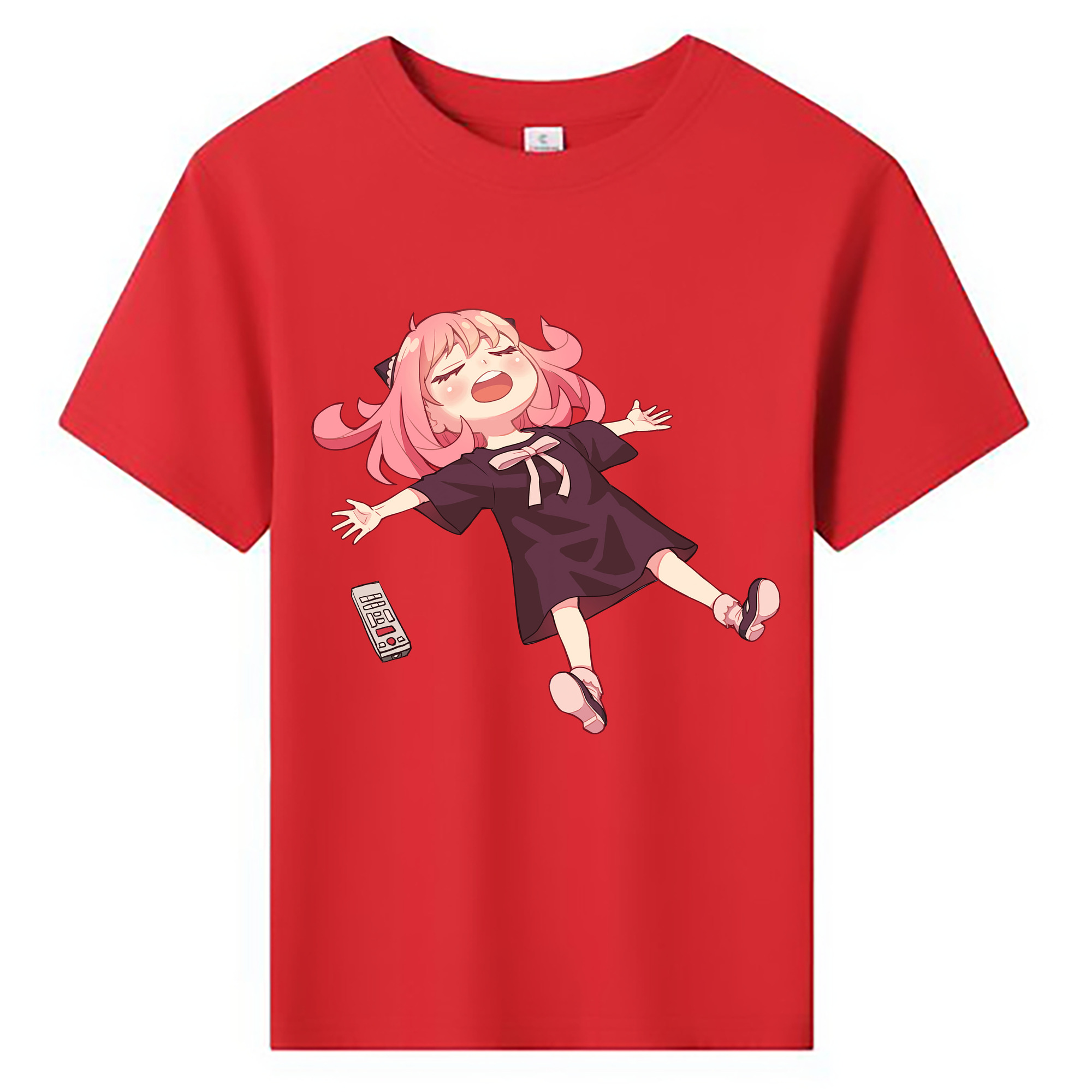 （画像用） SPY×FAMILY间谍家家酒 綿100％キッズTシャツ（フロントプリント）