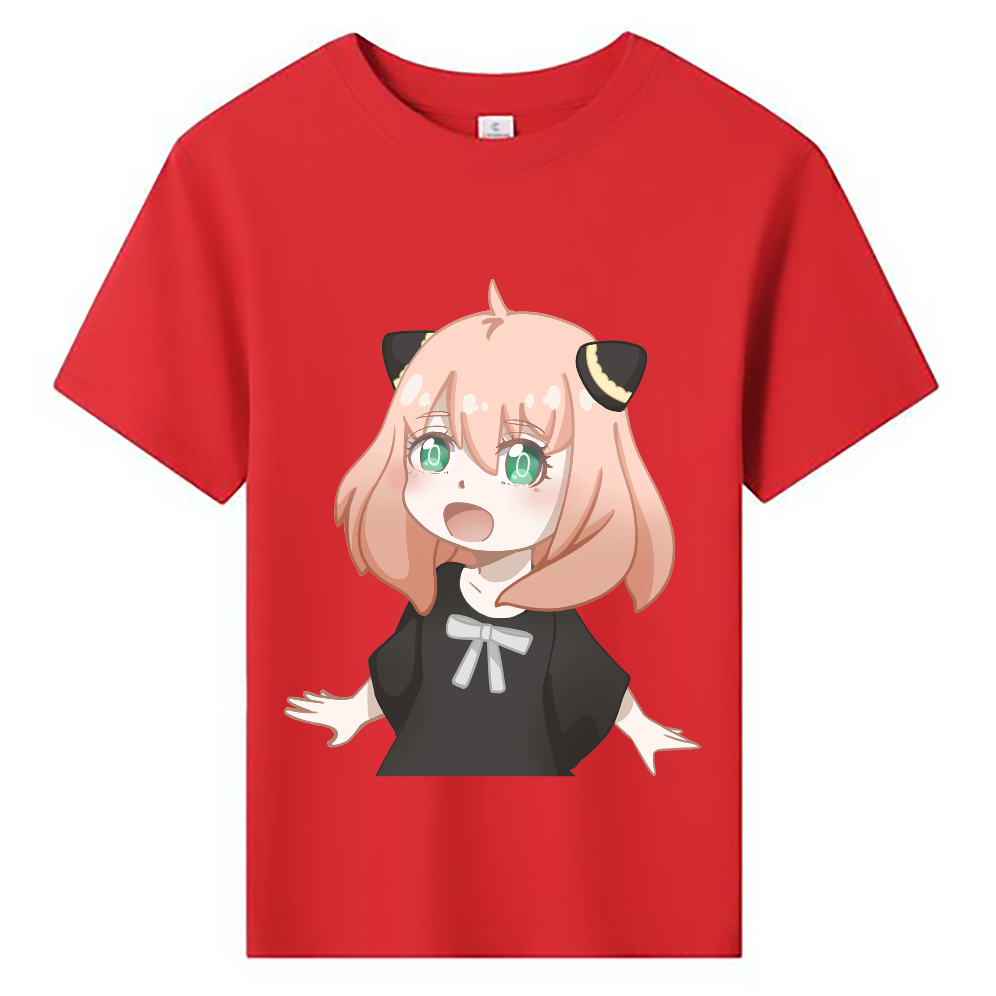 （画像用） SPY×FAMILY间谍家家酒 綿100％キッズTシャツ（フロントプリント）