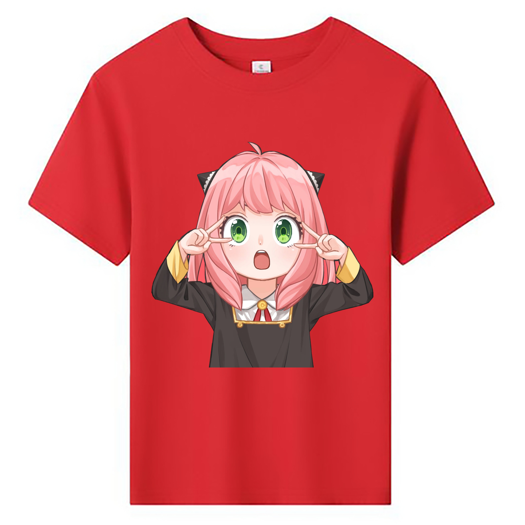（画像用） SPY×FAMILY间谍家家酒 綿100％キッズTシャツ（フロントプリント）