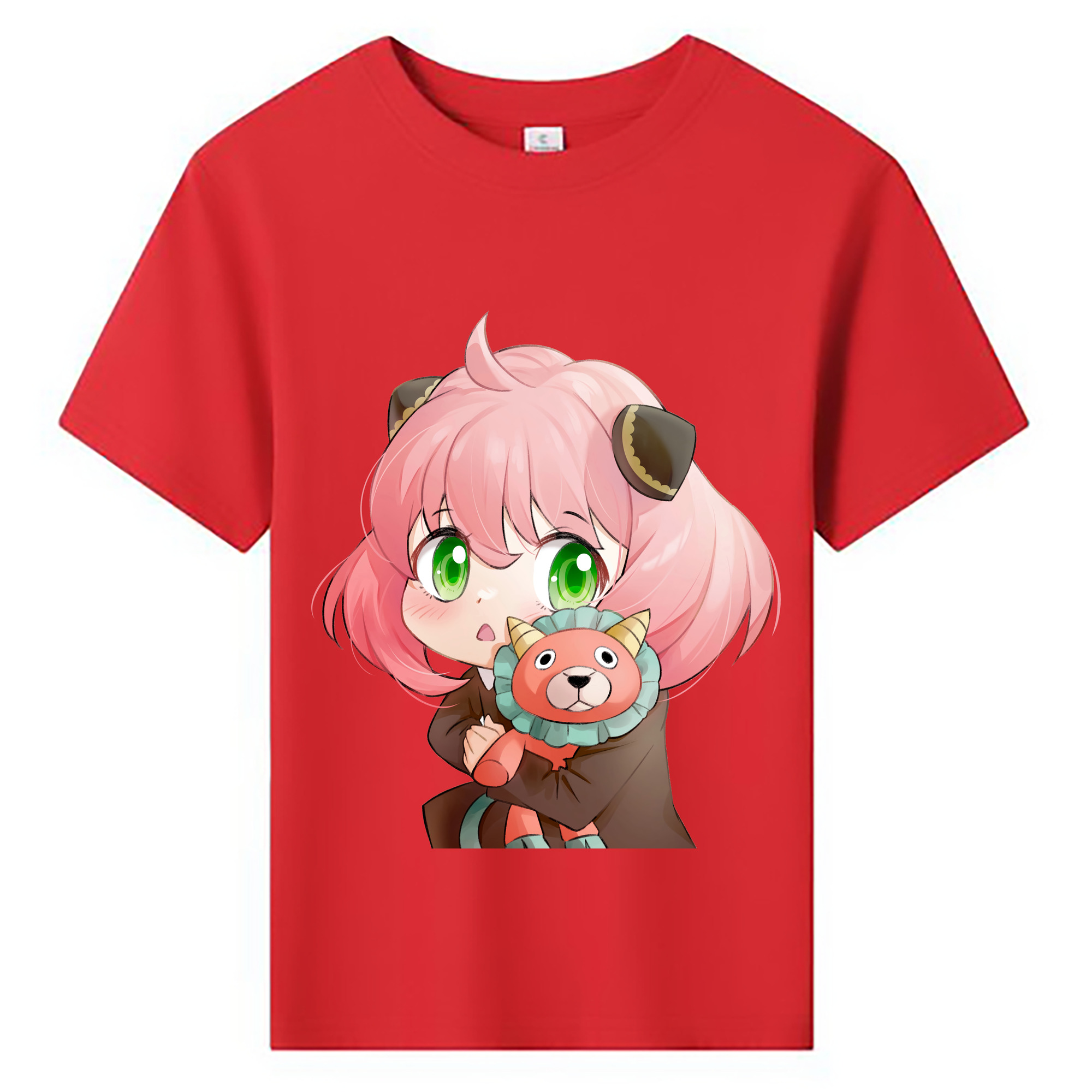 （画像用） SPY×FAMILY间谍家家酒 綿100％キッズTシャツ（フロントプリント）