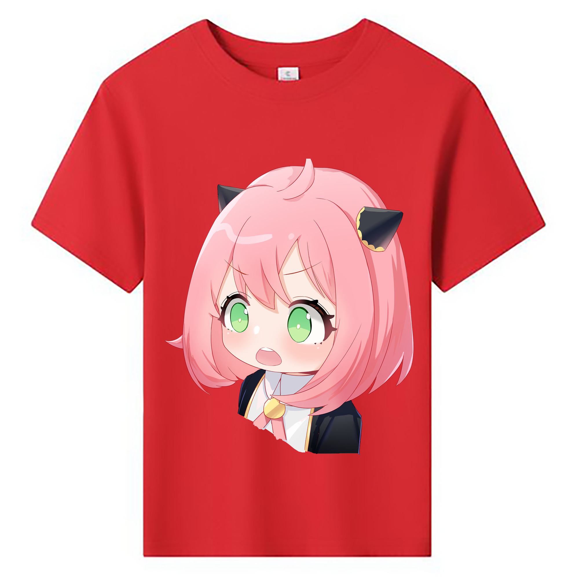 （画像用） SPY×FAMILY间谍家家酒 綿100％キッズTシャツ（フロントプリント）