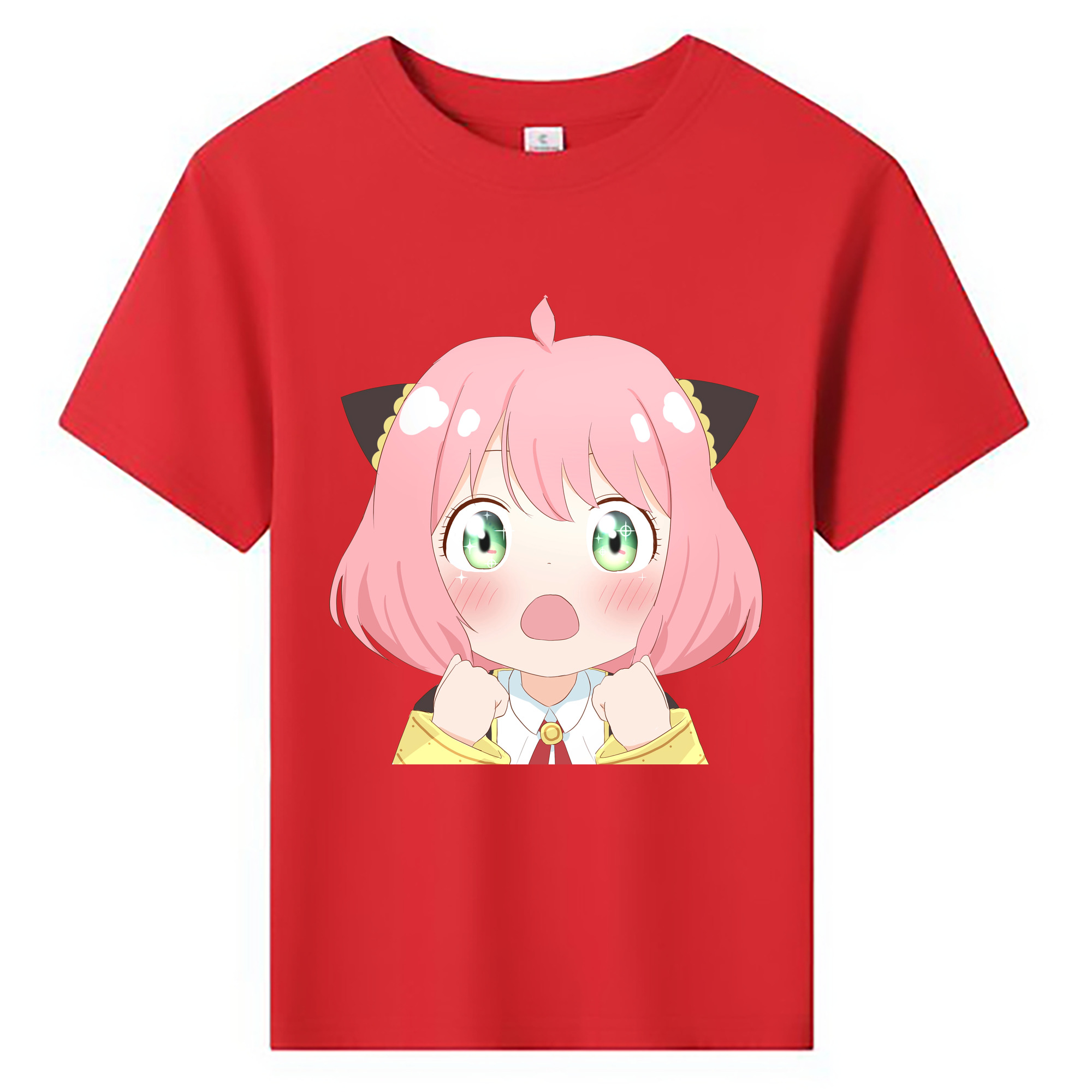 （画像用） SPY×FAMILY间谍家家酒 綿100％キッズTシャツ（フロントプリント）
