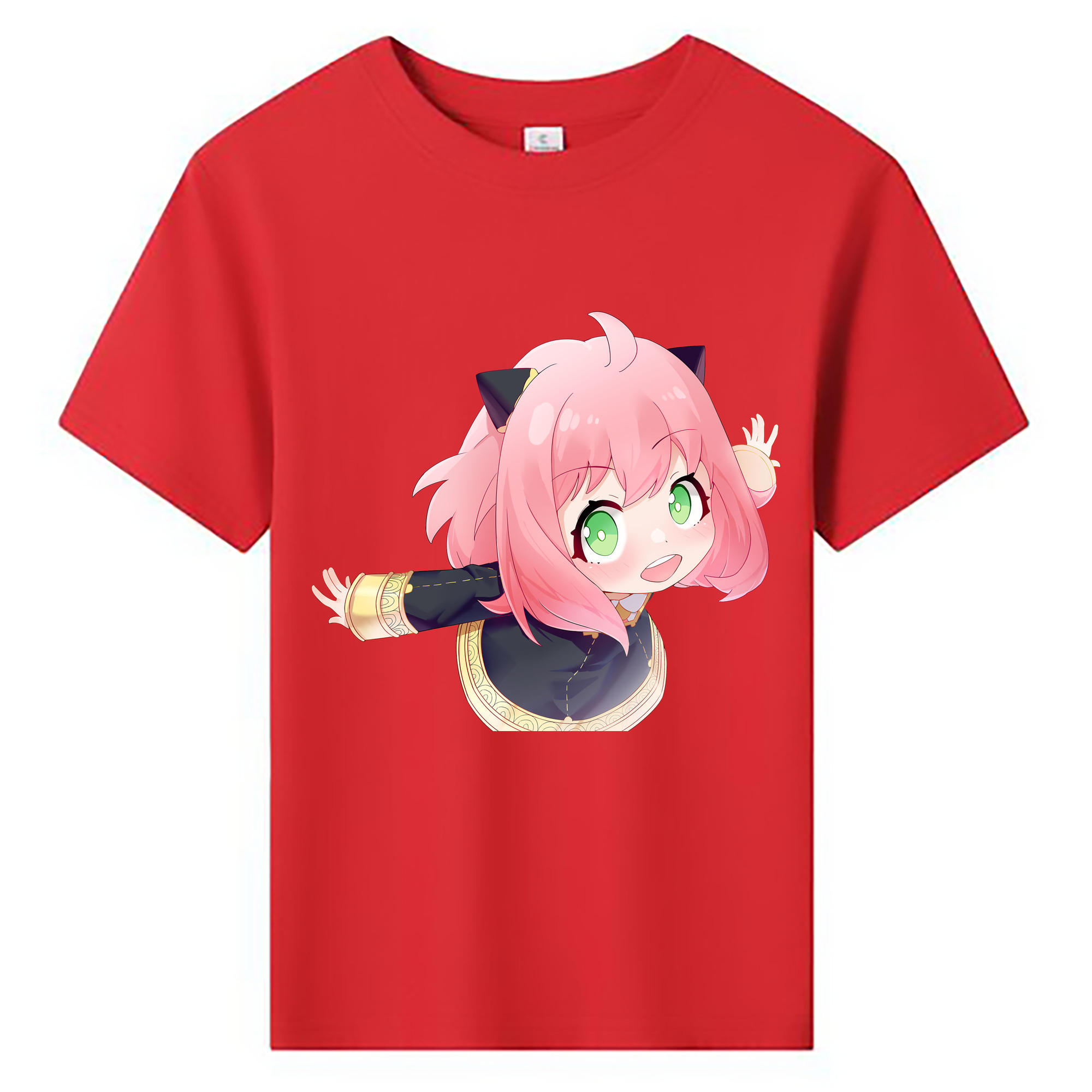 （画像用） SPY×FAMILY间谍家家酒 綿100％キッズTシャツ（フロントプリント）