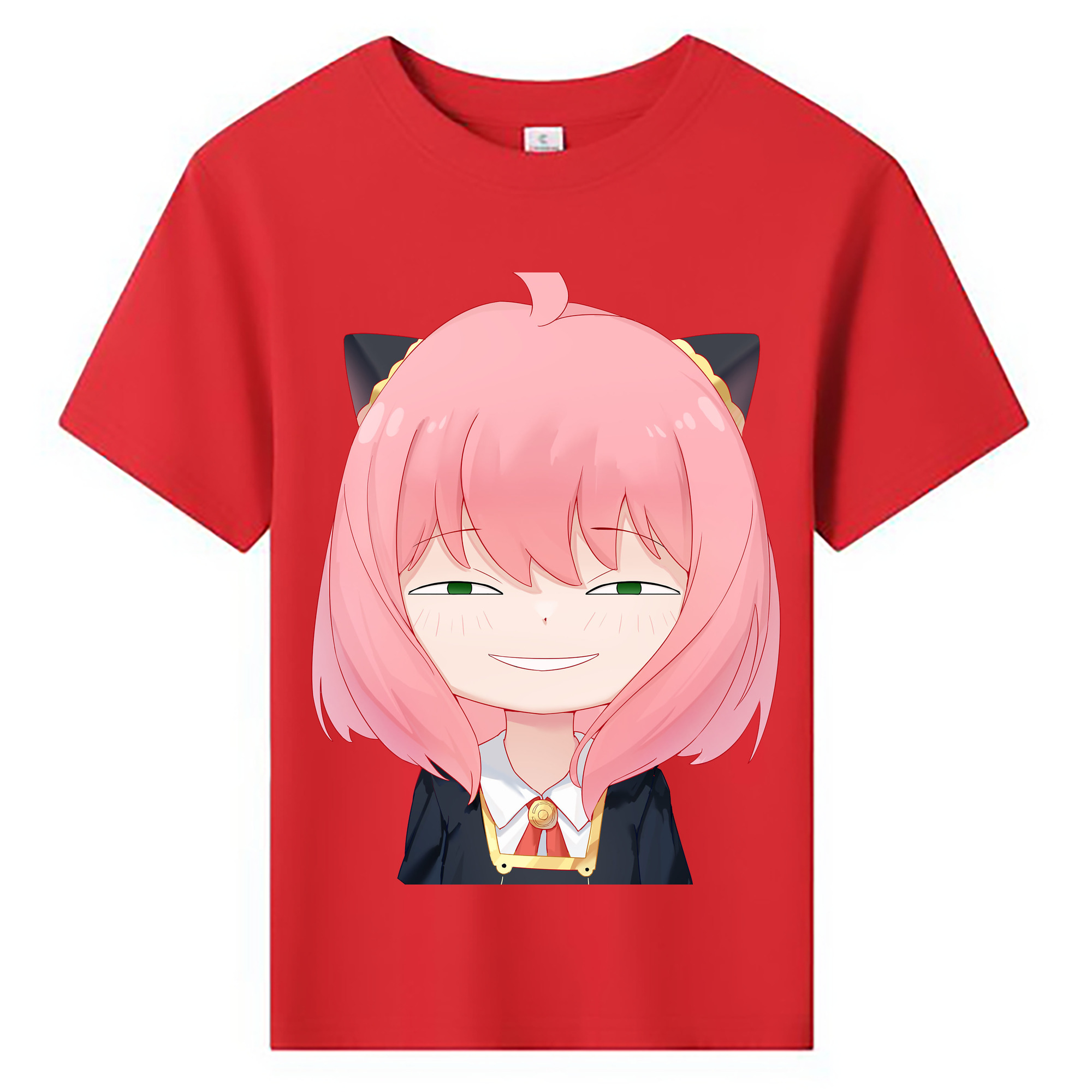 （画像用） SPY×FAMILY间谍家家酒 綿100％キッズTシャツ（フロントプリント）