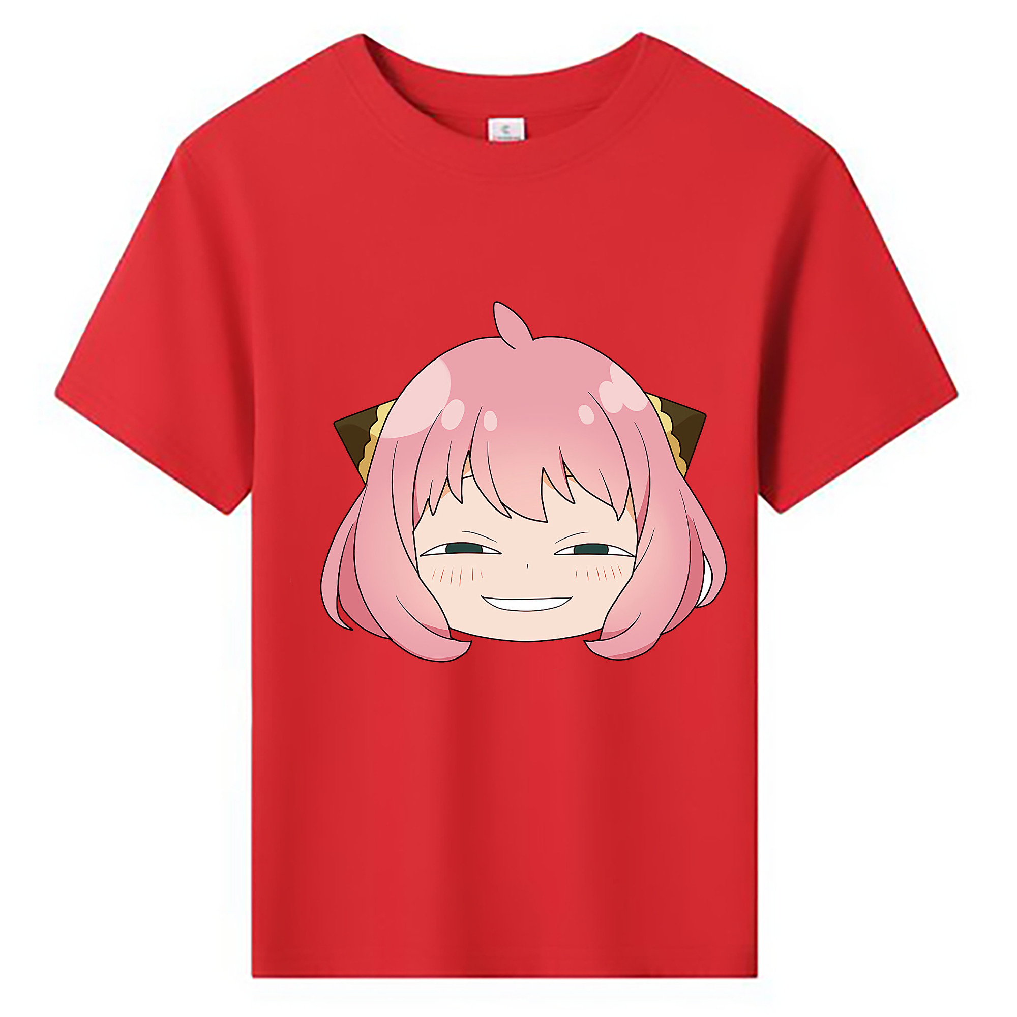 （画像用） SPY×FAMILY间谍家家酒 綿100％キッズTシャツ（フロントプリント）
