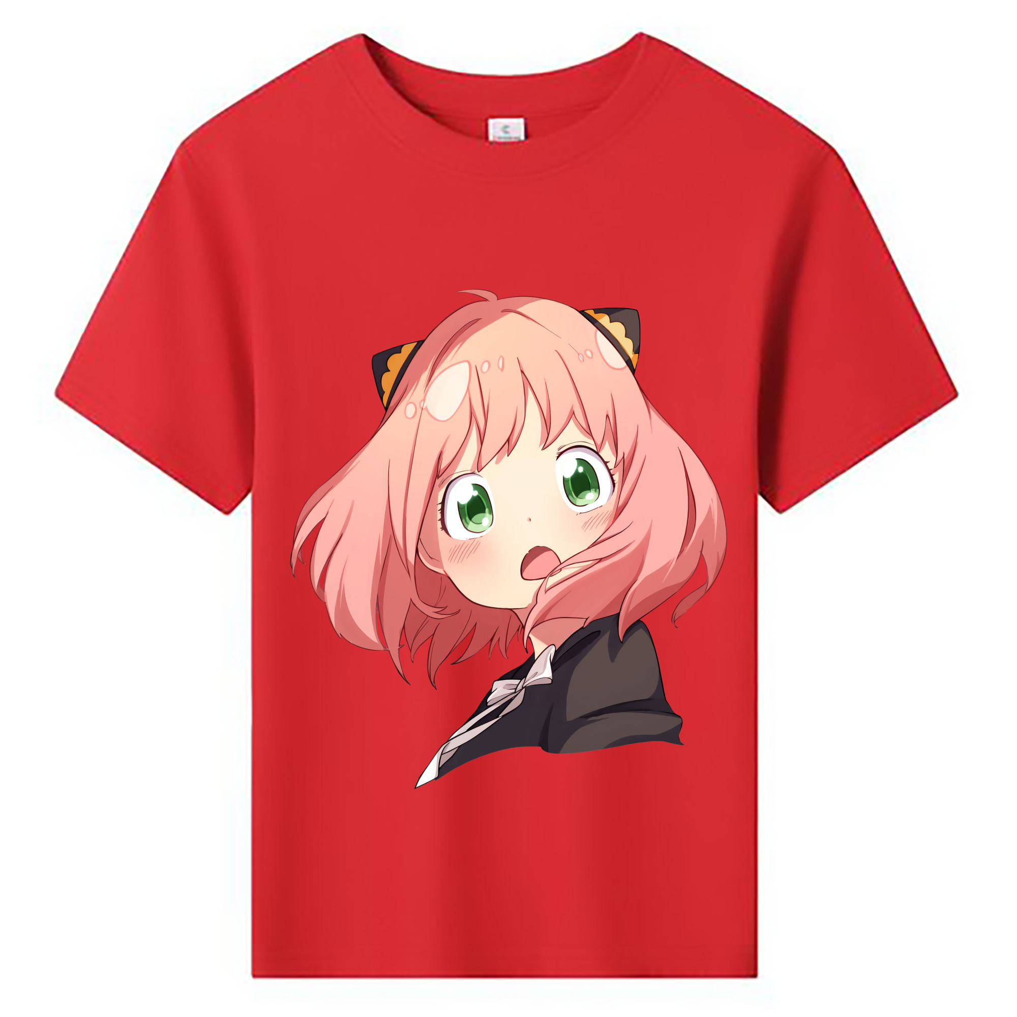 （画像用） SPY×FAMILY间谍家家酒 綿100％キッズTシャツ（フロントプリント）