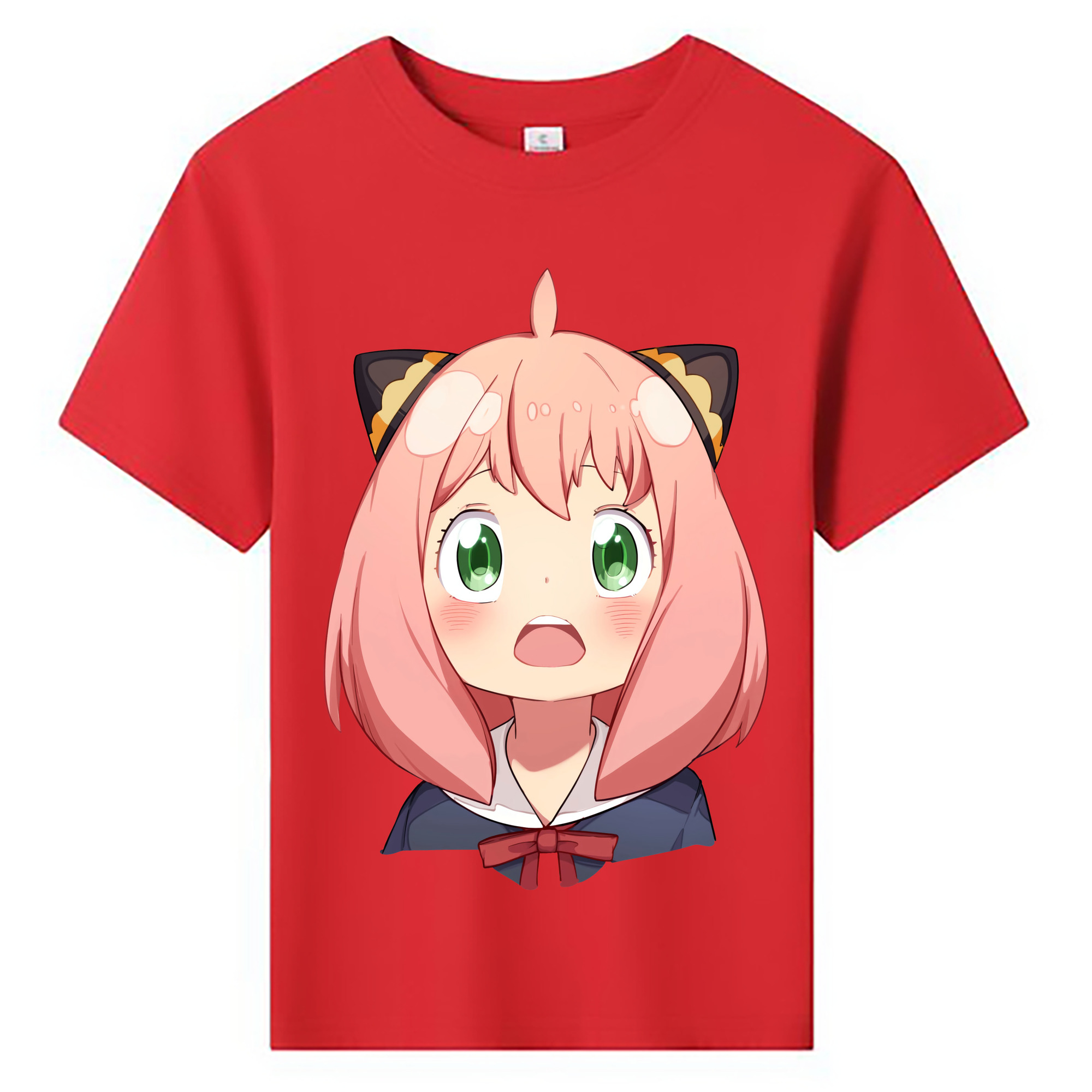 （画像用） SPY×FAMILY间谍家家酒 綿100％キッズTシャツ（フロントプリント）