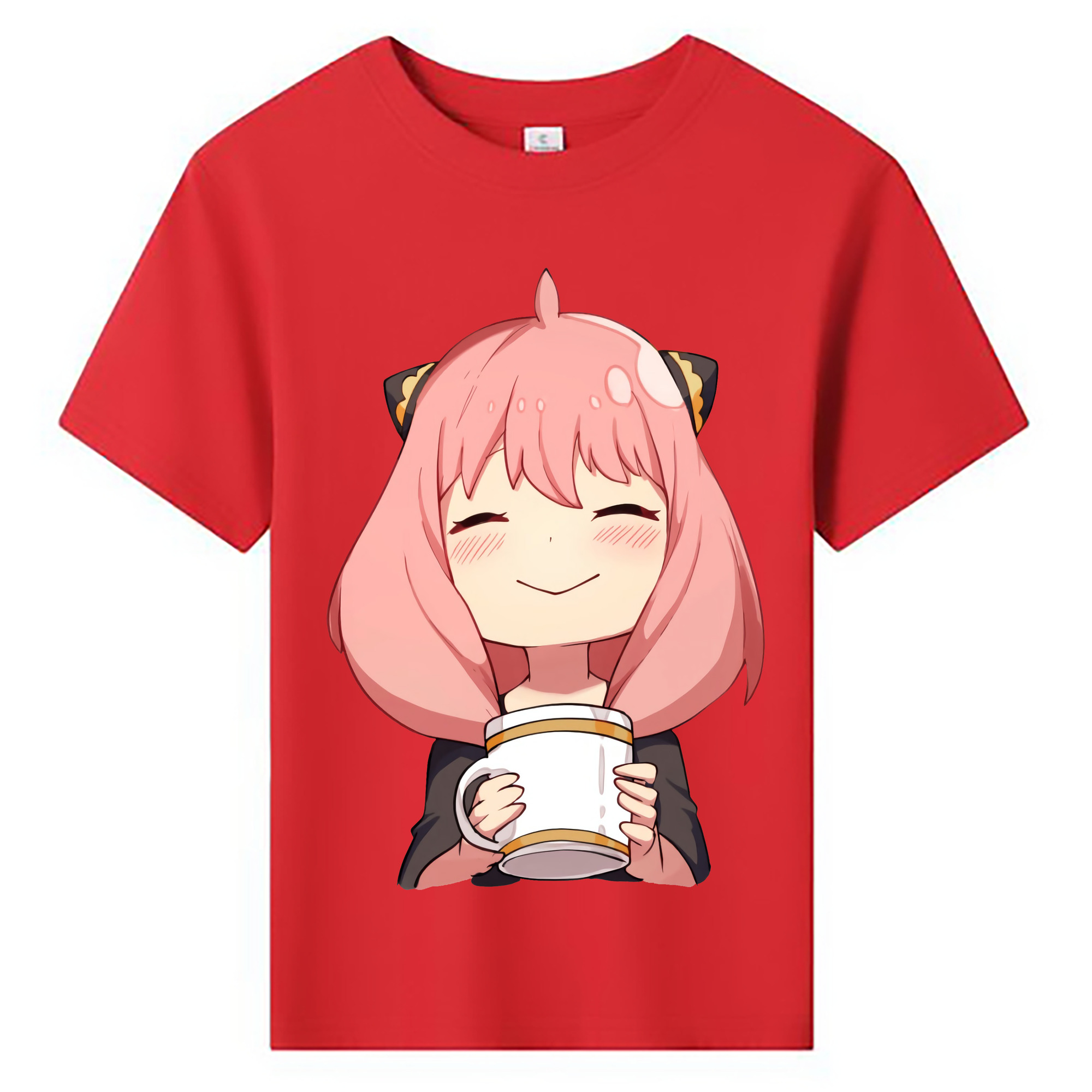 （画像用） SPY×FAMILY间谍家家酒 綿100％キッズTシャツ（フロントプリント）