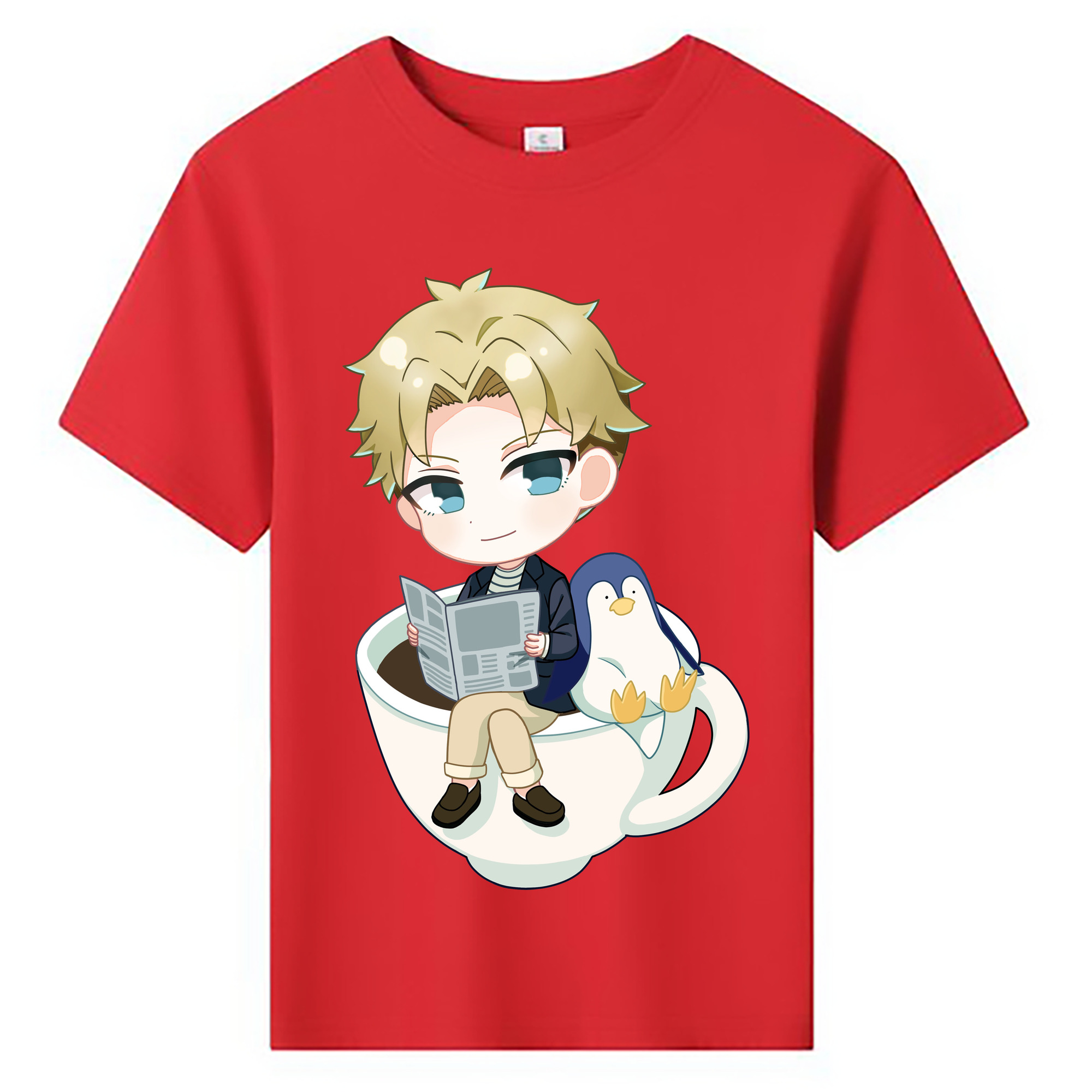（画像用） SPY×FAMILY间谍家家酒 綿100％キッズTシャツ（フロントプリント）