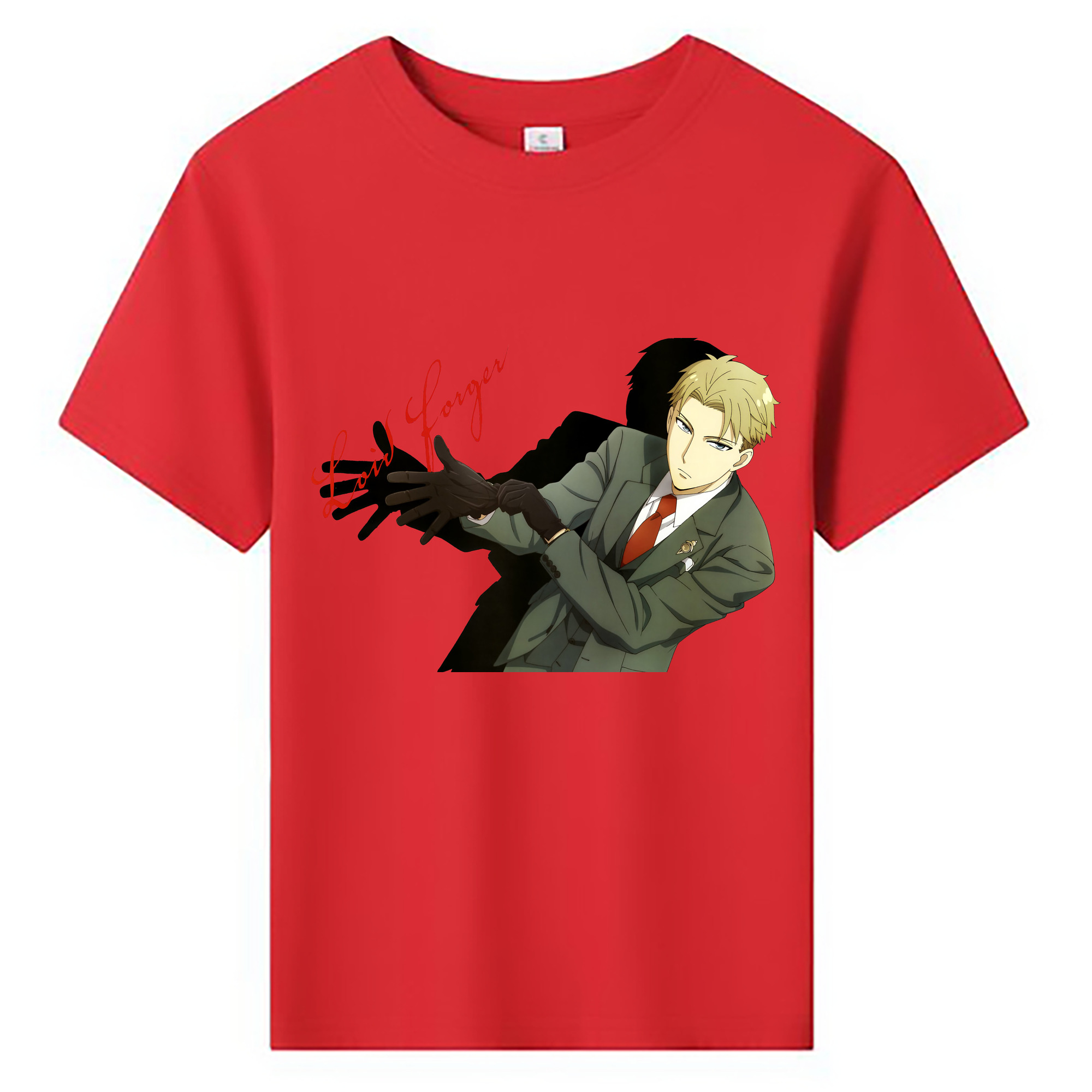 （画像用） SPY×FAMILY间谍家家酒 綿100％キッズTシャツ（フロントプリント）