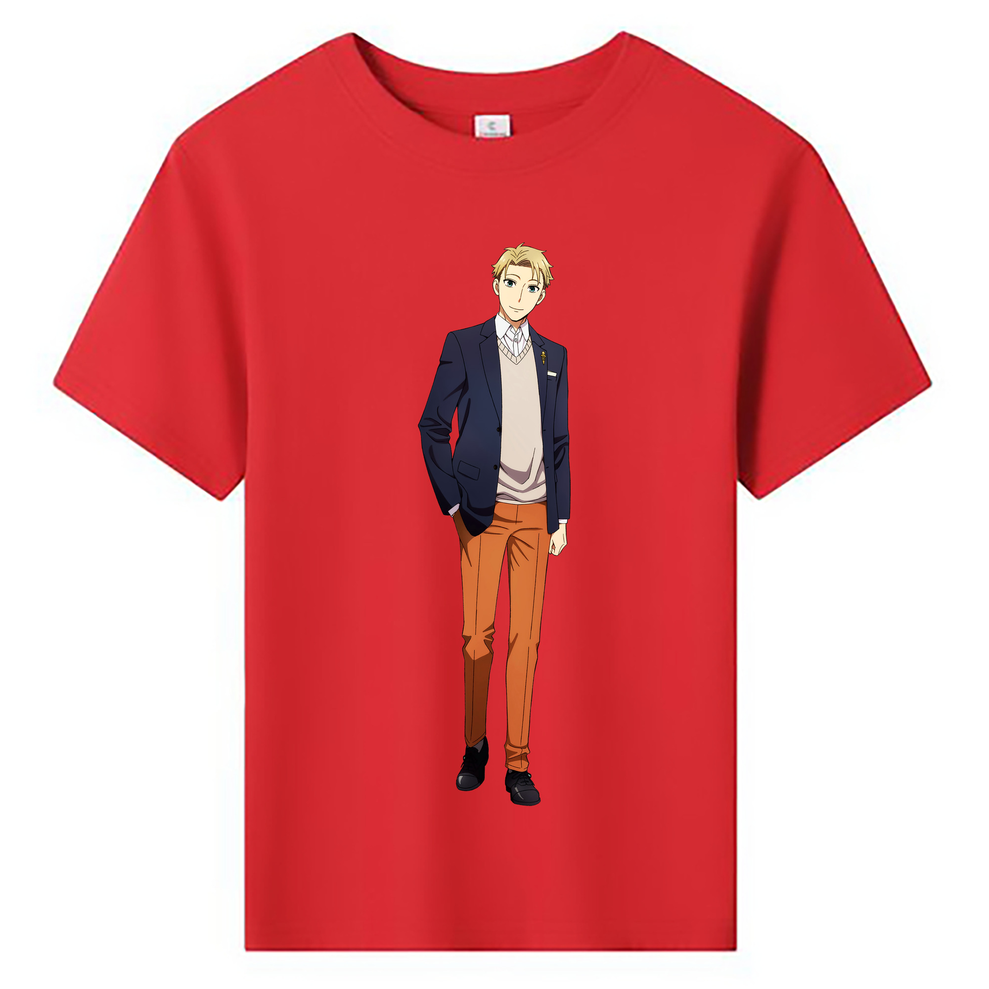 （画像用） SPY×FAMILY间谍家家酒 綿100％キッズTシャツ（フロントプリント）