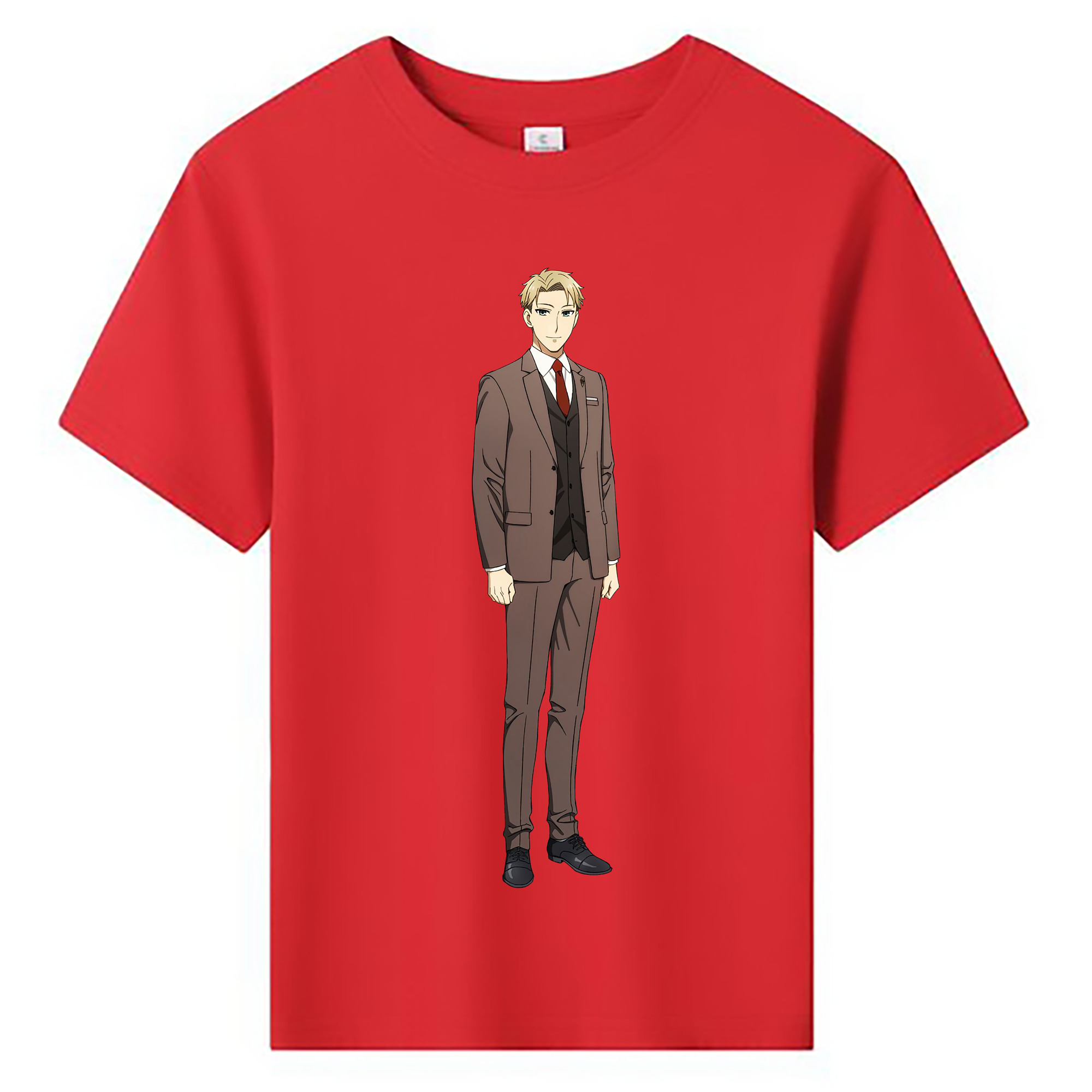 （画像用） SPY×FAMILY间谍家家酒 綿100％キッズTシャツ（フロントプリント）
