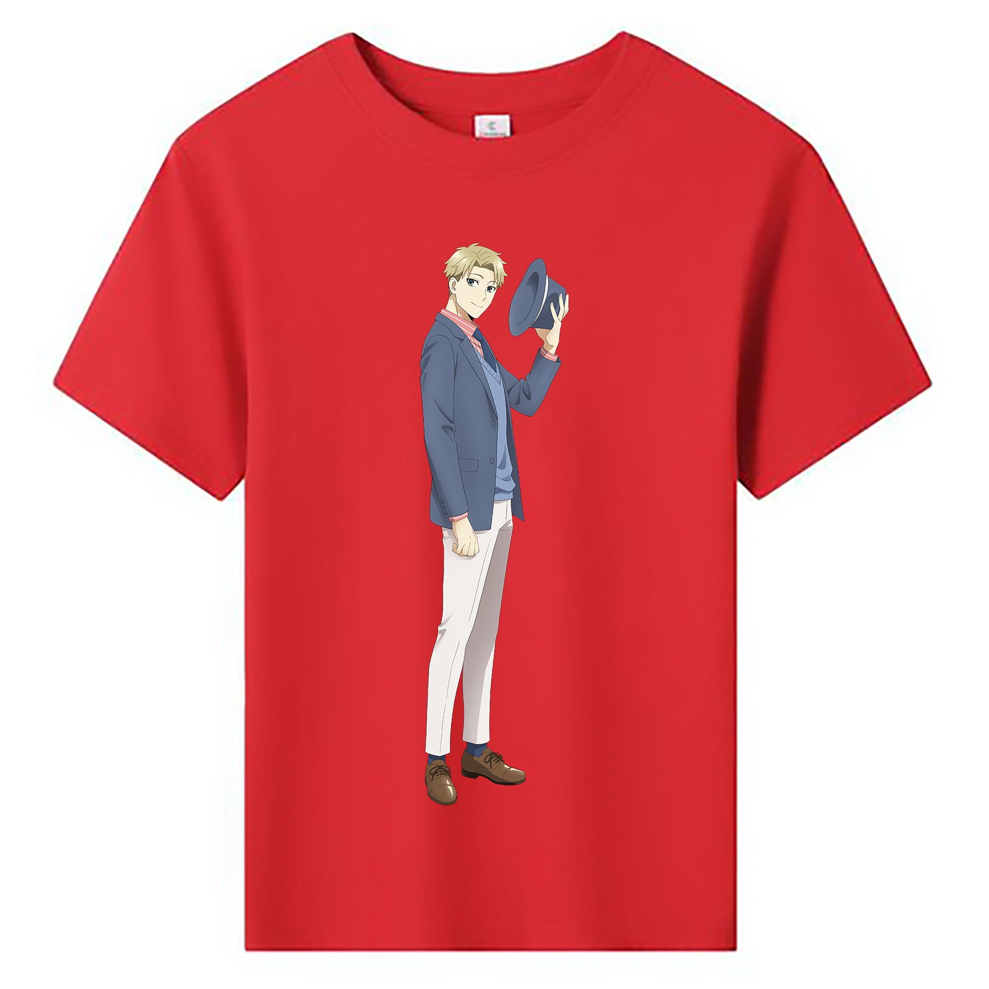 （画像用） SPY×FAMILY间谍家家酒 綿100％キッズTシャツ（フロントプリント）