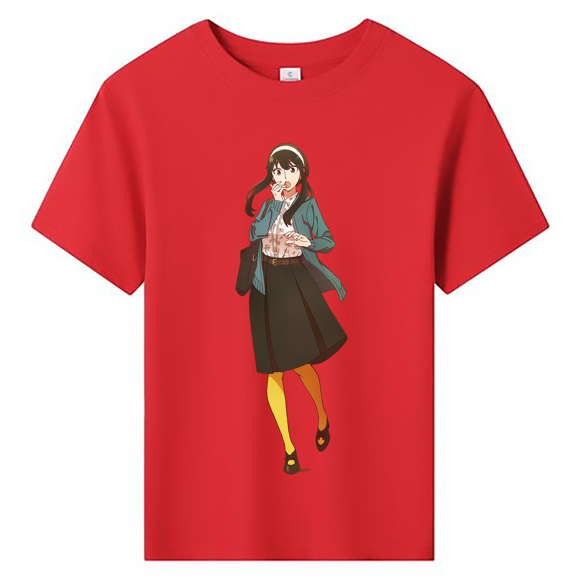 （画像用） SPY×FAMILY间谍家家酒 綿100％キッズTシャツ（フロントプリント）