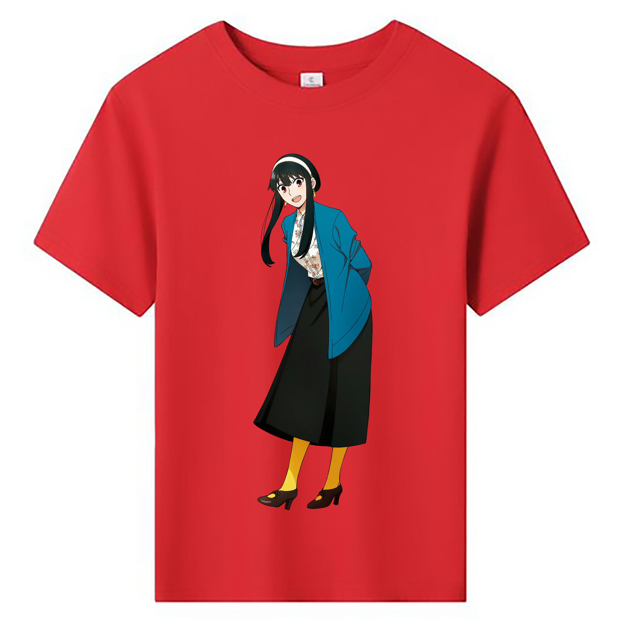 （画像用） SPY×FAMILY间谍家家酒 綿100％キッズTシャツ（フロントプリント）