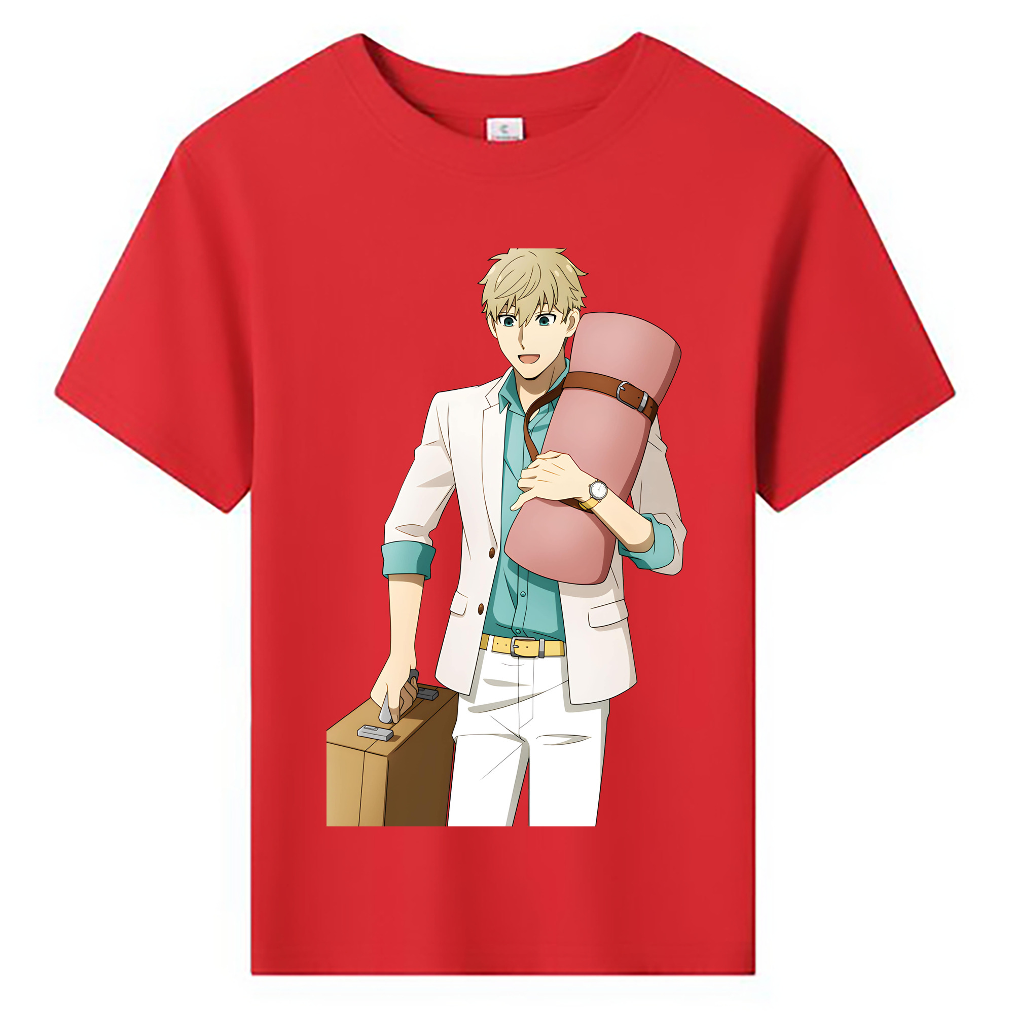 （画像用） SPY×FAMILY间谍家家酒 綿100％キッズTシャツ（フロントプリント）