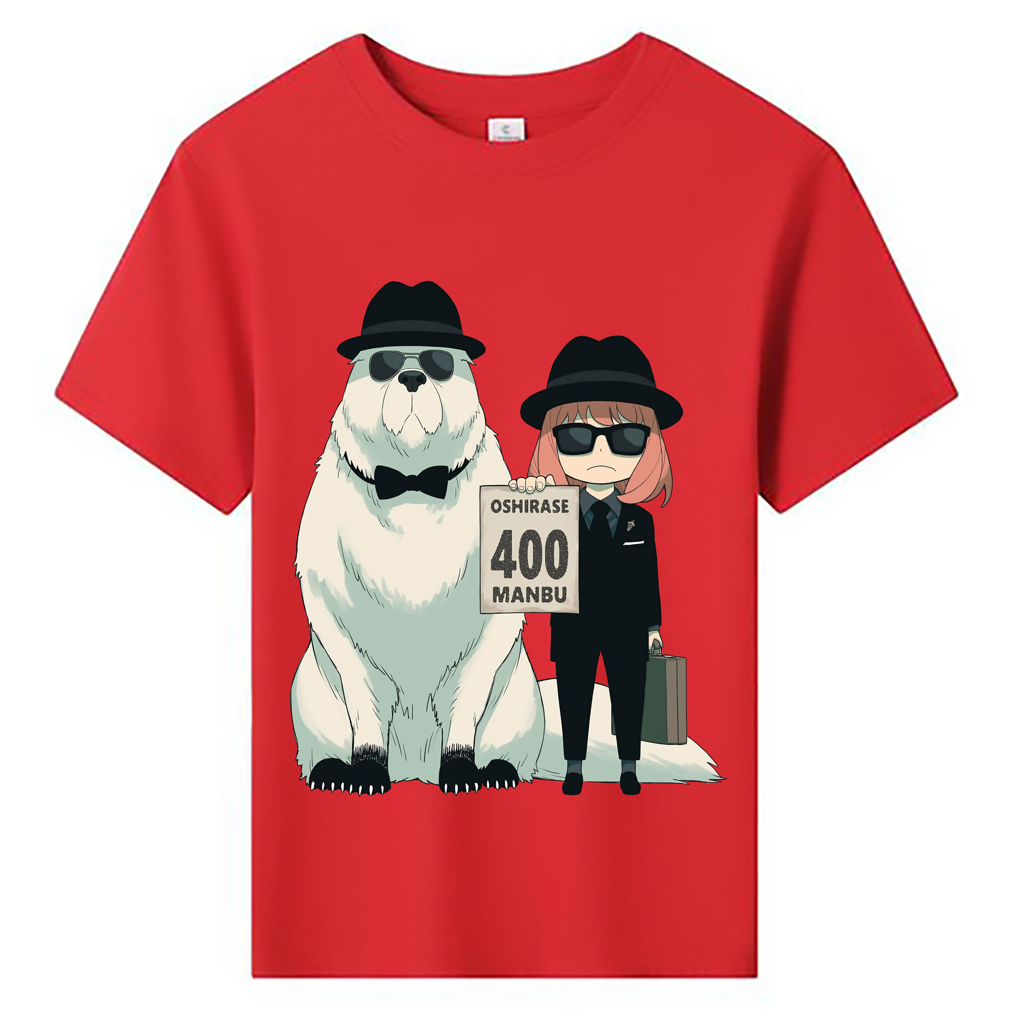 （画像用） SPY×FAMILY间谍家家酒 綿100％キッズTシャツ（フロントプリント）