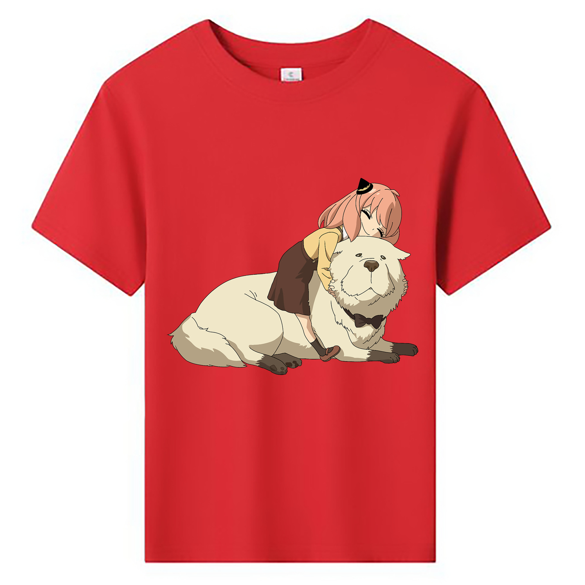 （画像用） SPY×FAMILY间谍家家酒 綿100％キッズTシャツ（フロントプリント）