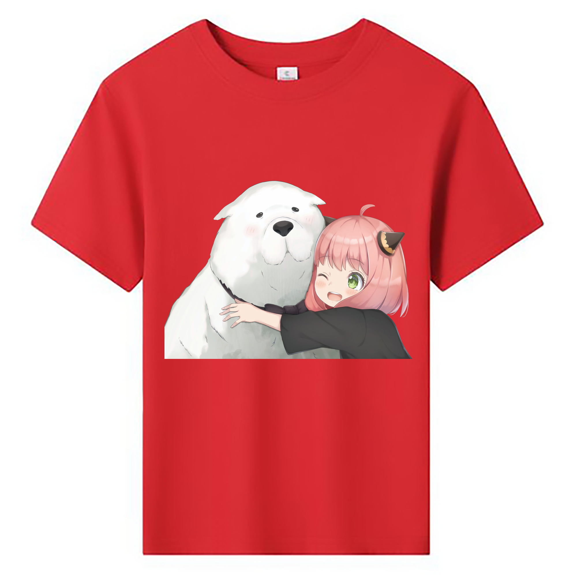 （画像用） SPY×FAMILY间谍家家酒 綿100％キッズTシャツ（フロントプリント）