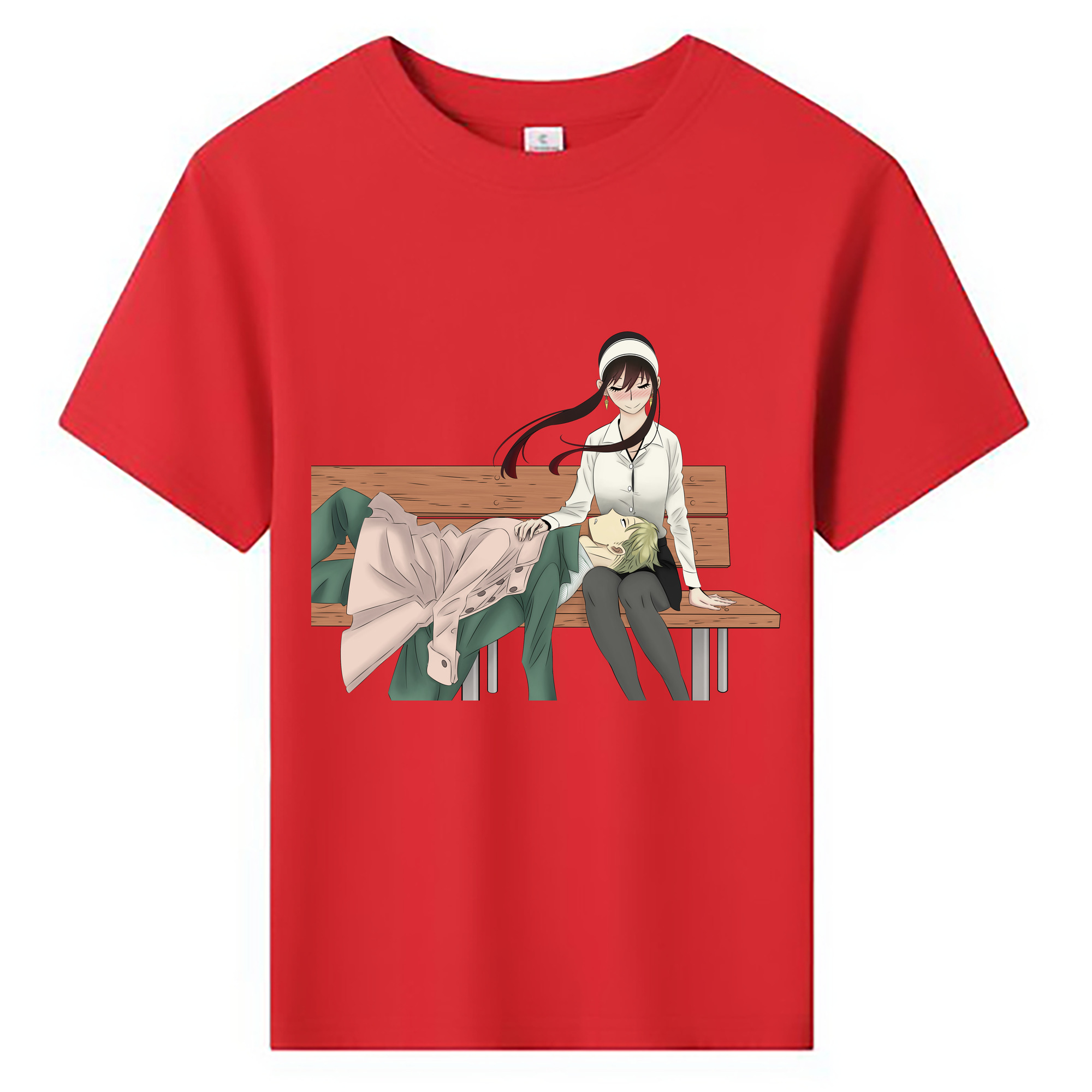 （画像用） SPY×FAMILY间谍家家酒 綿100％キッズTシャツ（フロントプリント）