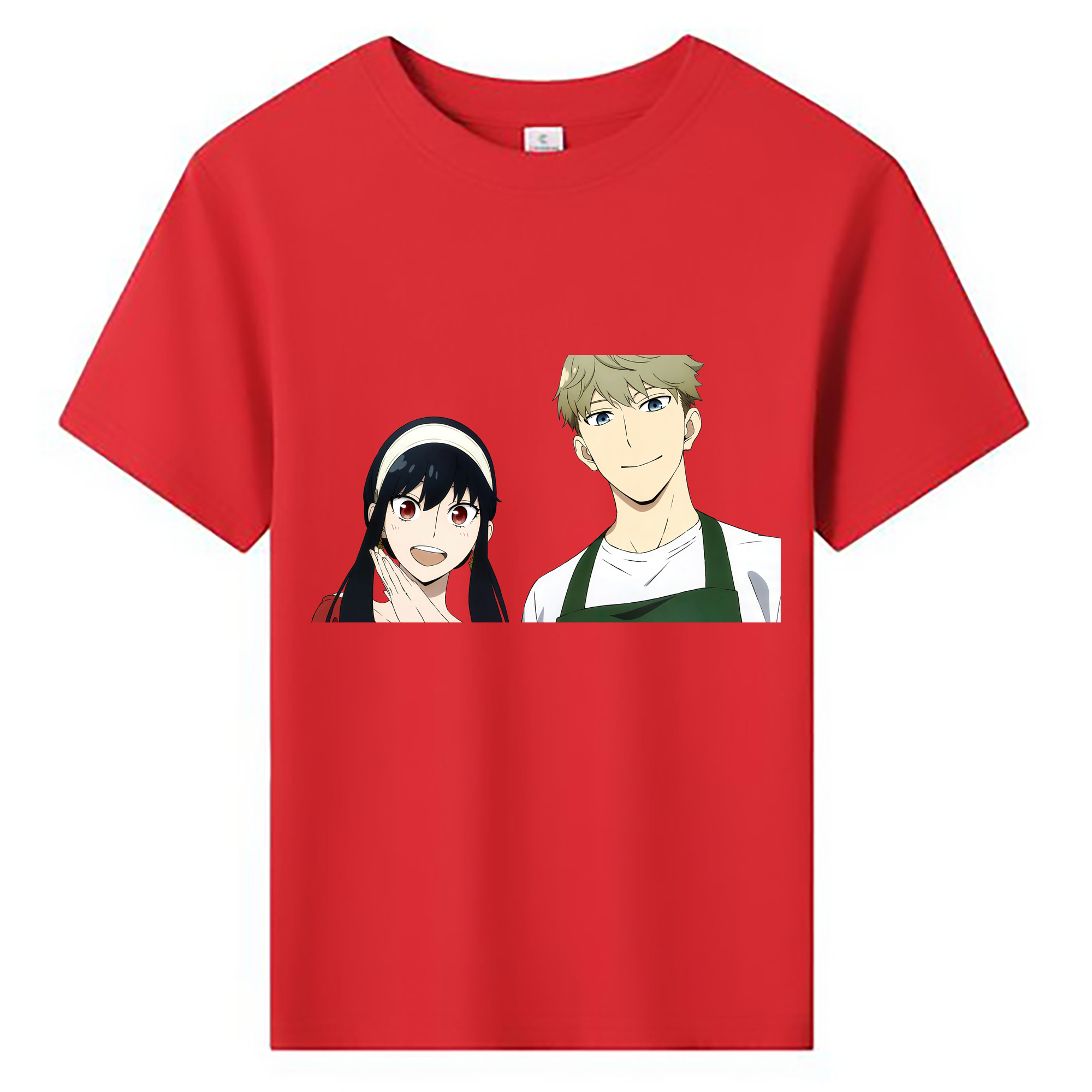 （画像用） SPY×FAMILY间谍家家酒 綿100％キッズTシャツ（フロントプリント）