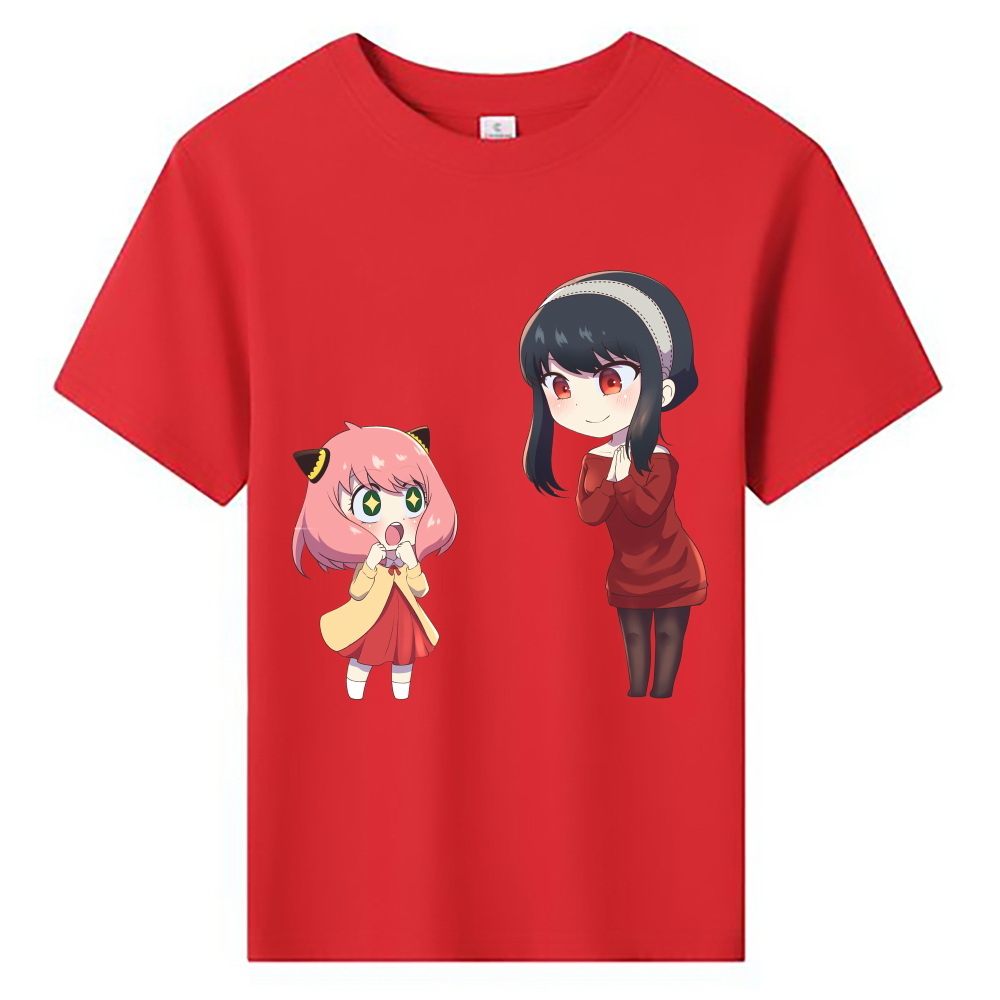 （画像用） SPY×FAMILY间谍家家酒 綿100％キッズTシャツ（フロントプリント）