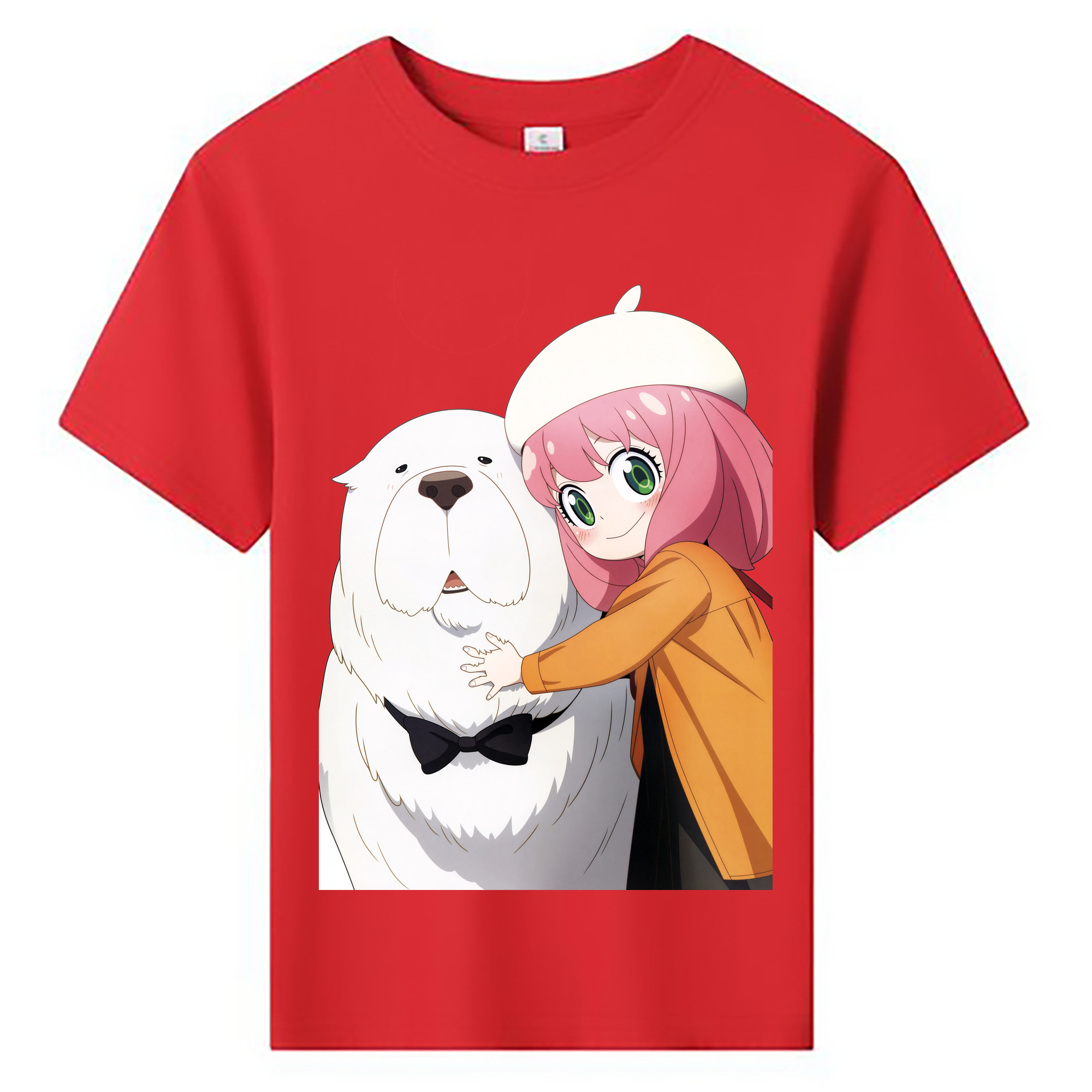 （画像用） SPY×FAMILY间谍家家酒 綿100％キッズTシャツ（フロントプリント）