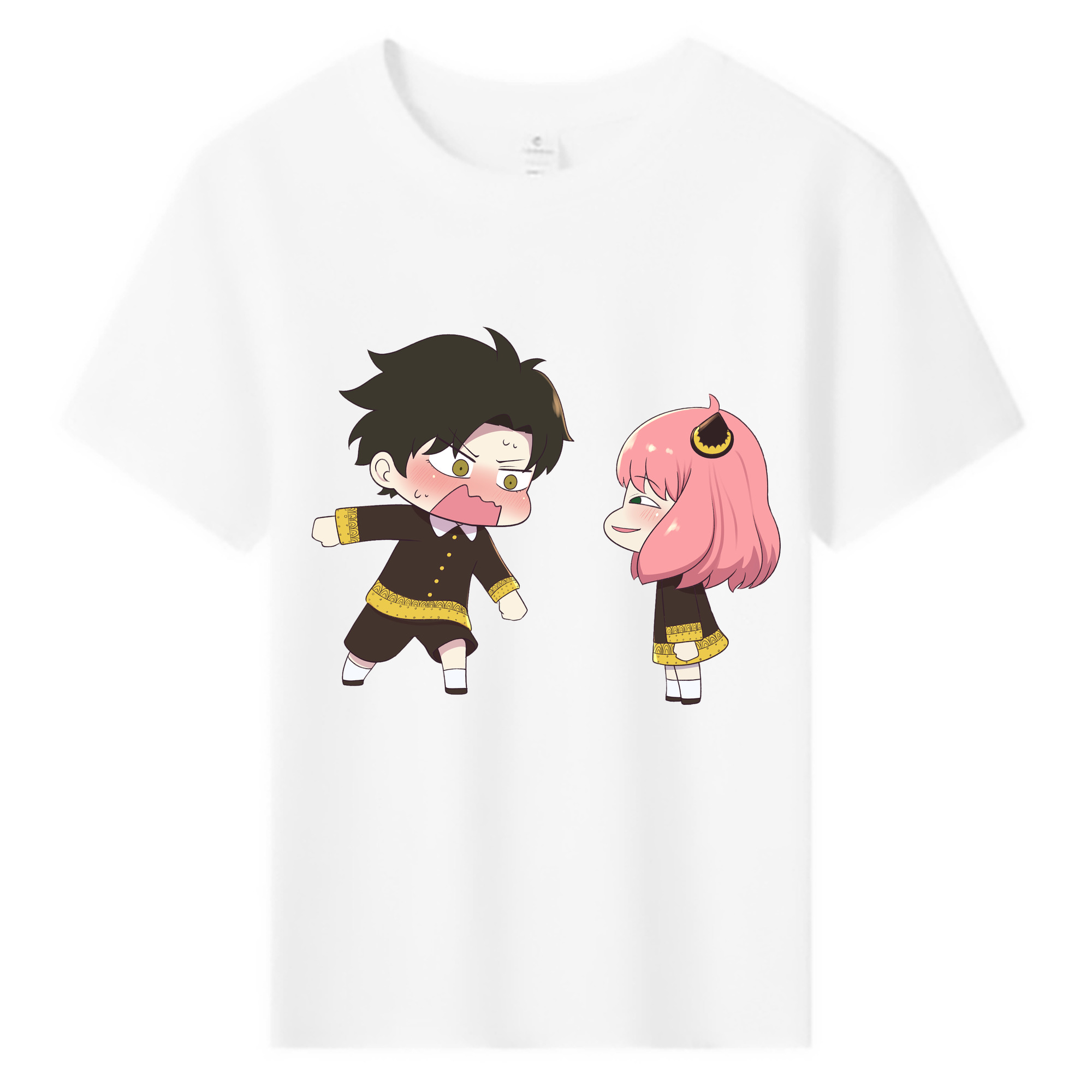 （画像用） SPY×FAMILY间谍家家酒 綿100％キッズTシャツ（フロントプリント）