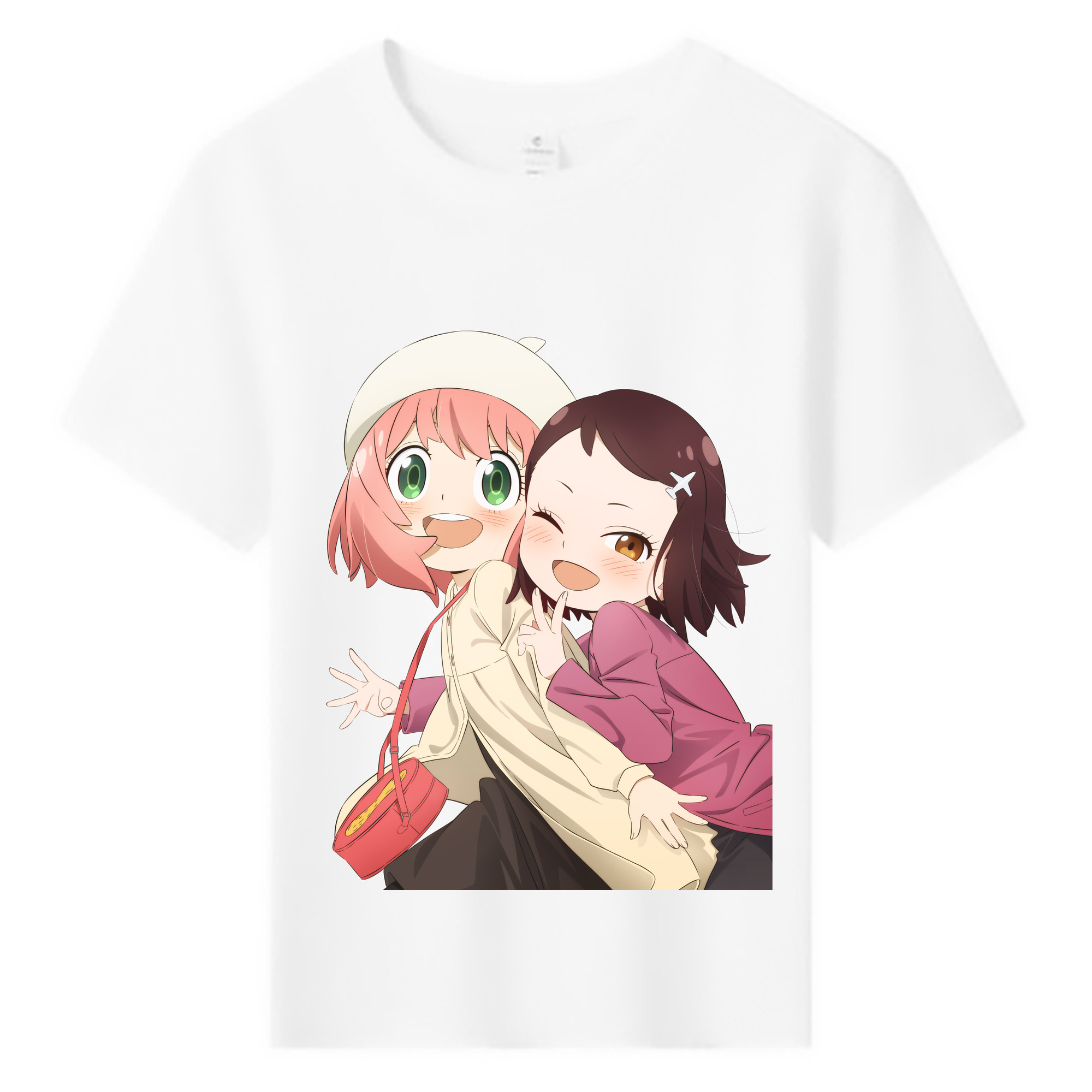 （画像用） SPY×FAMILY间谍家家酒 綿100％キッズTシャツ（フロントプリント）