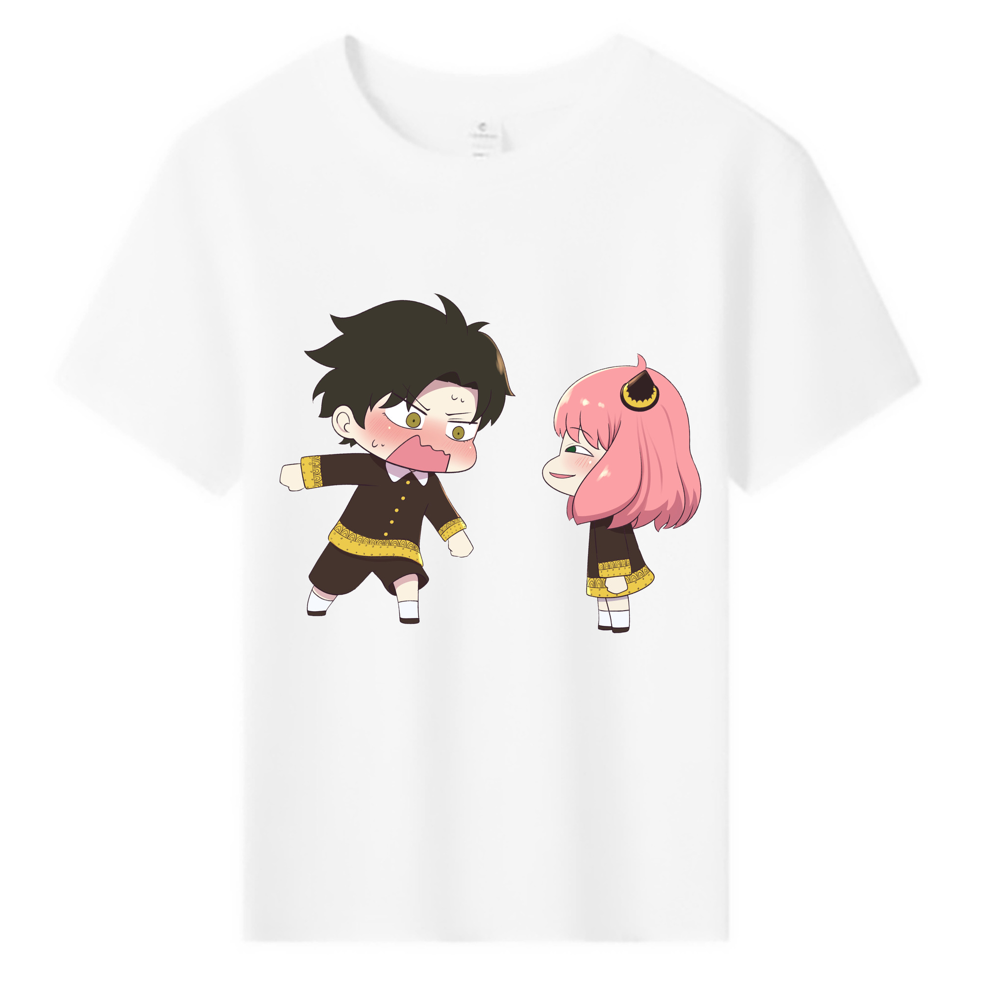 （画像用） SPY×FAMILY间谍家家酒 綿100％キッズTシャツ（フロントプリント）