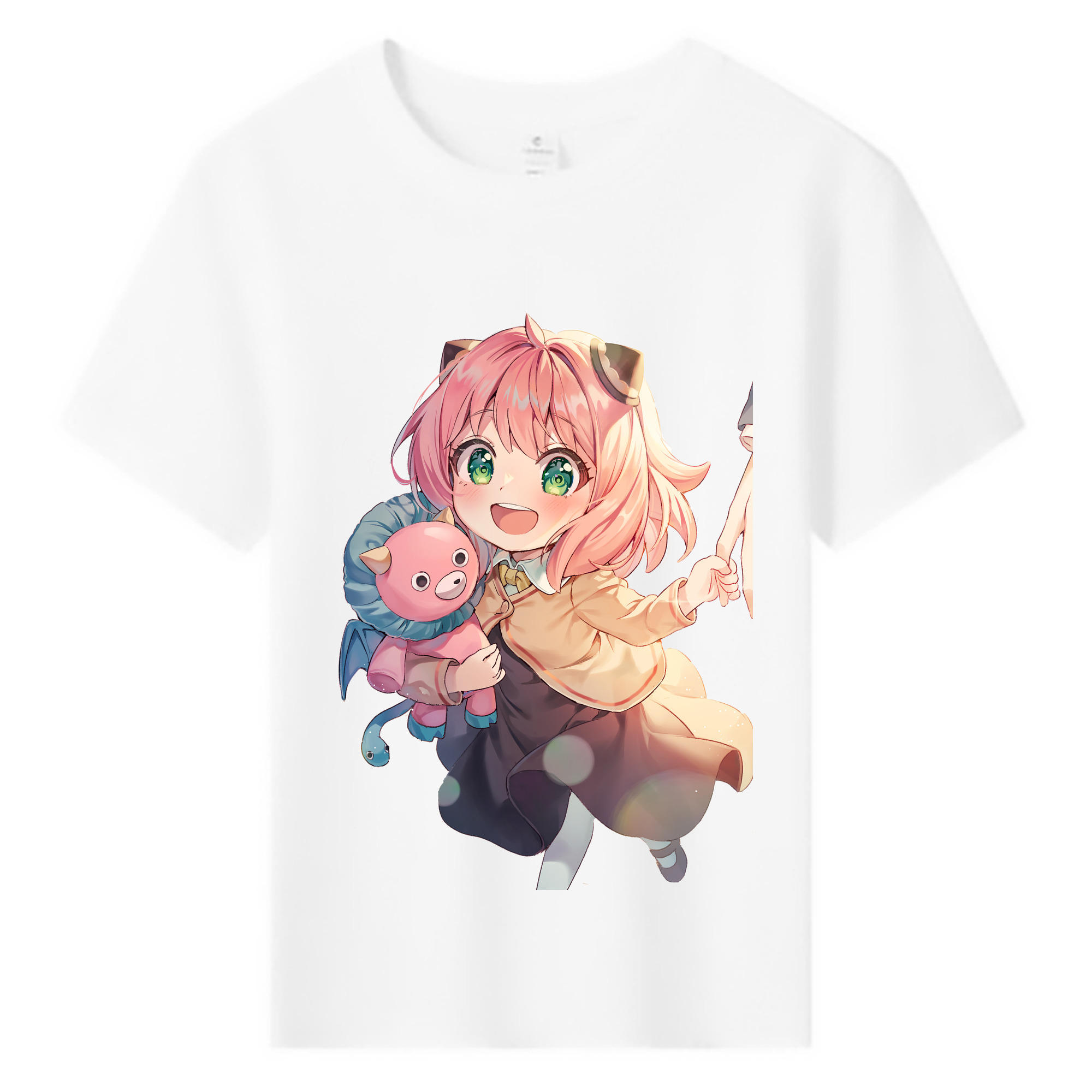 （画像用） SPY×FAMILY间谍家家酒 綿100％キッズTシャツ（フロントプリント）