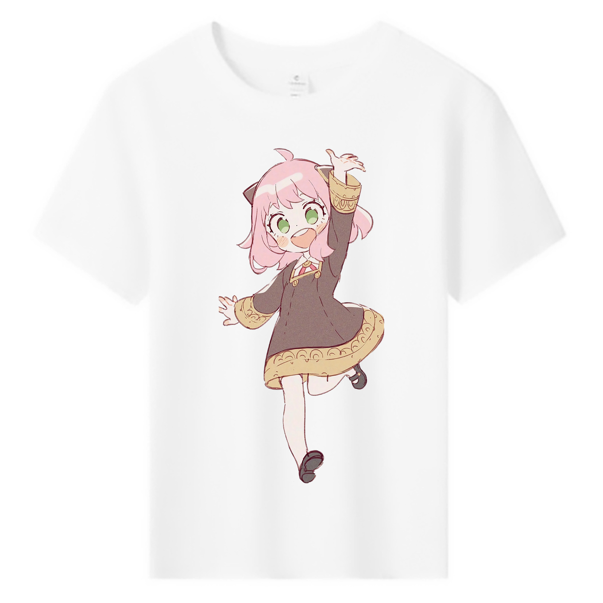 （画像用） SPY×FAMILY间谍家家酒 綿100％キッズTシャツ（フロントプリント）