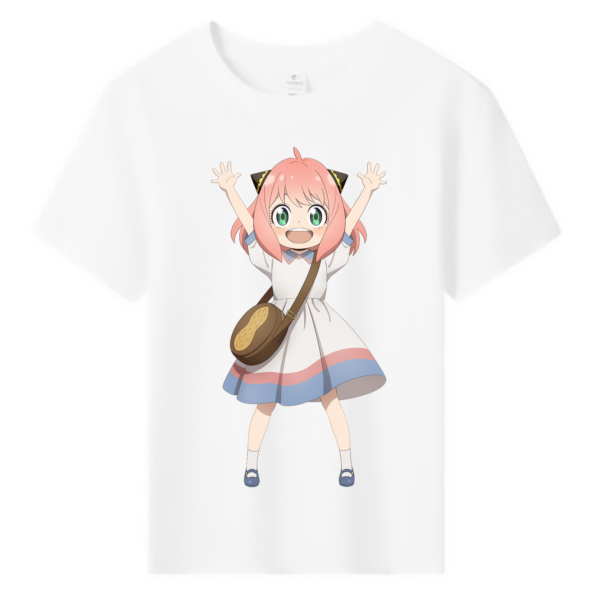 （画像用） SPY×FAMILY间谍家家酒 綿100％キッズTシャツ（フロントプリント）