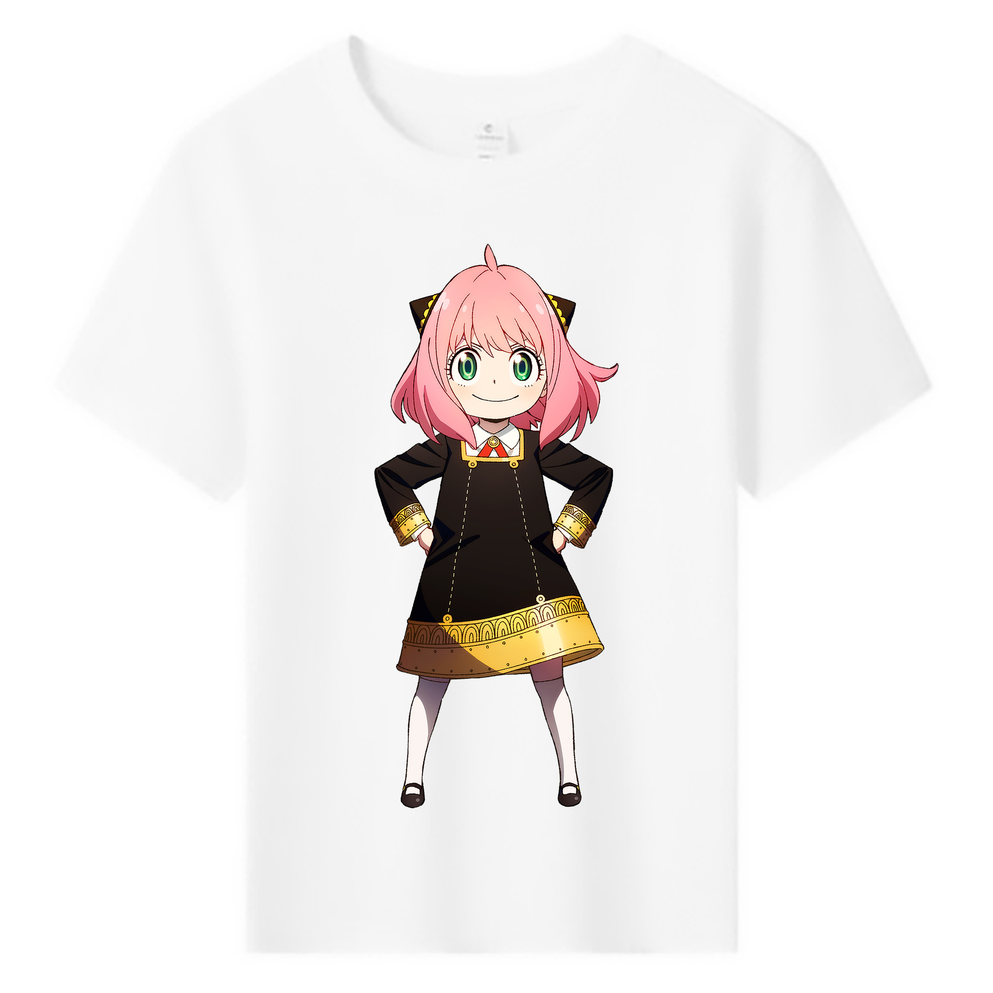 （画像用） SPY×FAMILY间谍家家酒 綿100％キッズTシャツ（フロントプリント）