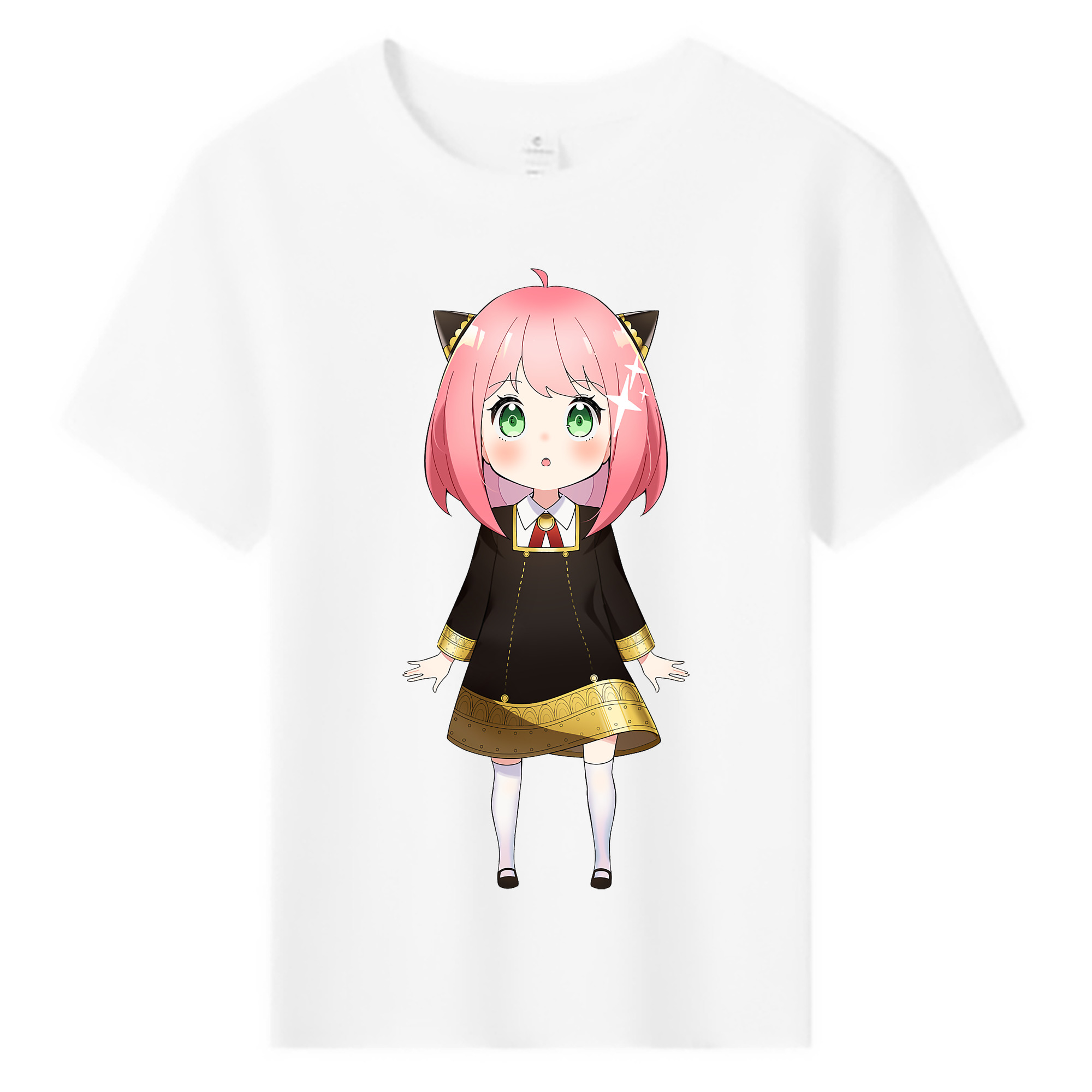 （画像用） SPY×FAMILY间谍家家酒 綿100％キッズTシャツ（フロントプリント）