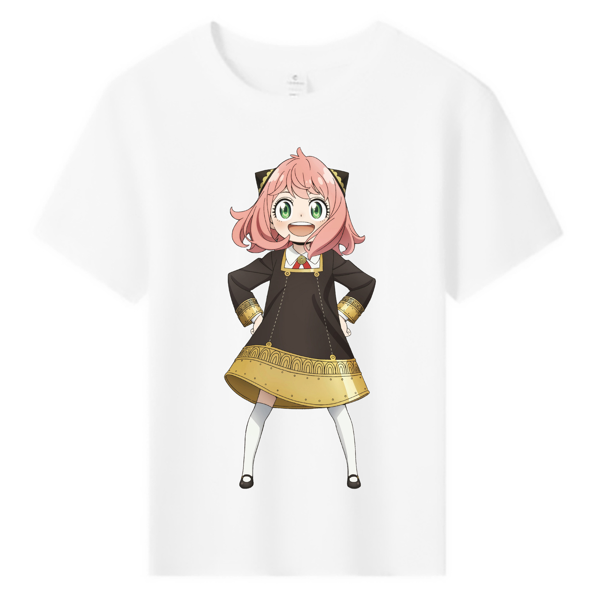 （画像用） SPY×FAMILY间谍家家酒 綿100％キッズTシャツ（フロントプリント）