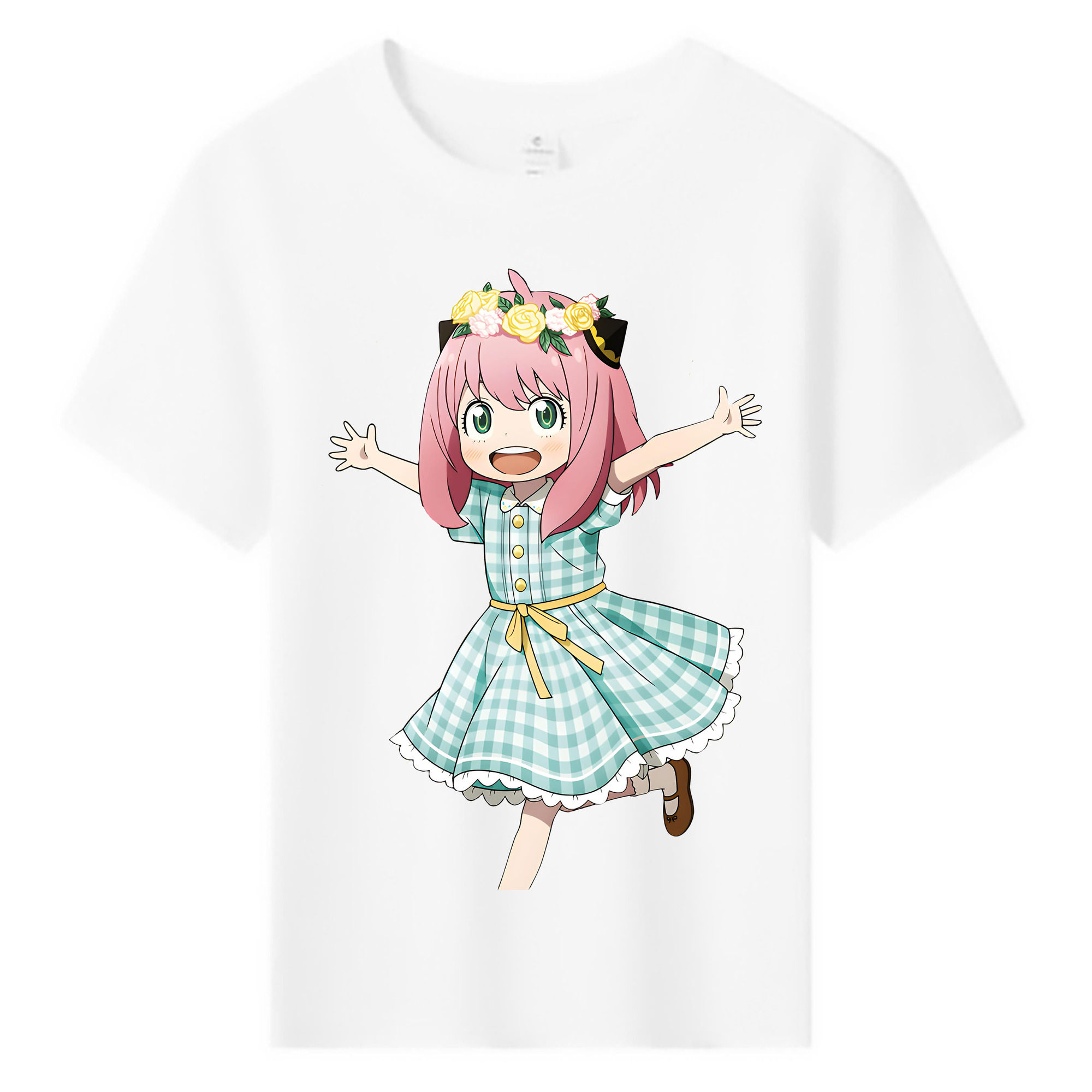 （画像用） SPY×FAMILY间谍家家酒 綿100％キッズTシャツ（フロントプリント）
