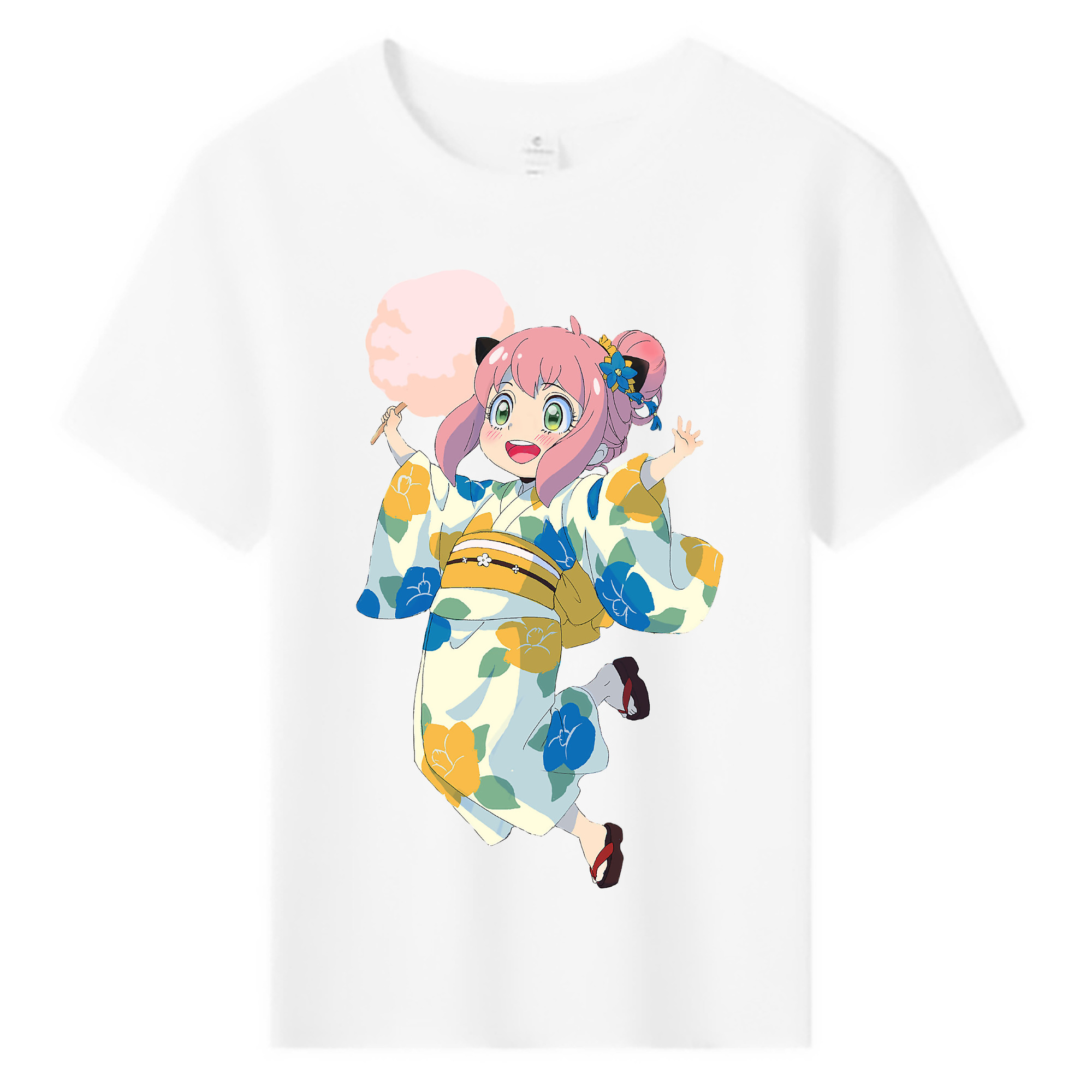 （画像用） SPY×FAMILY间谍家家酒 綿100％キッズTシャツ（フロントプリント）