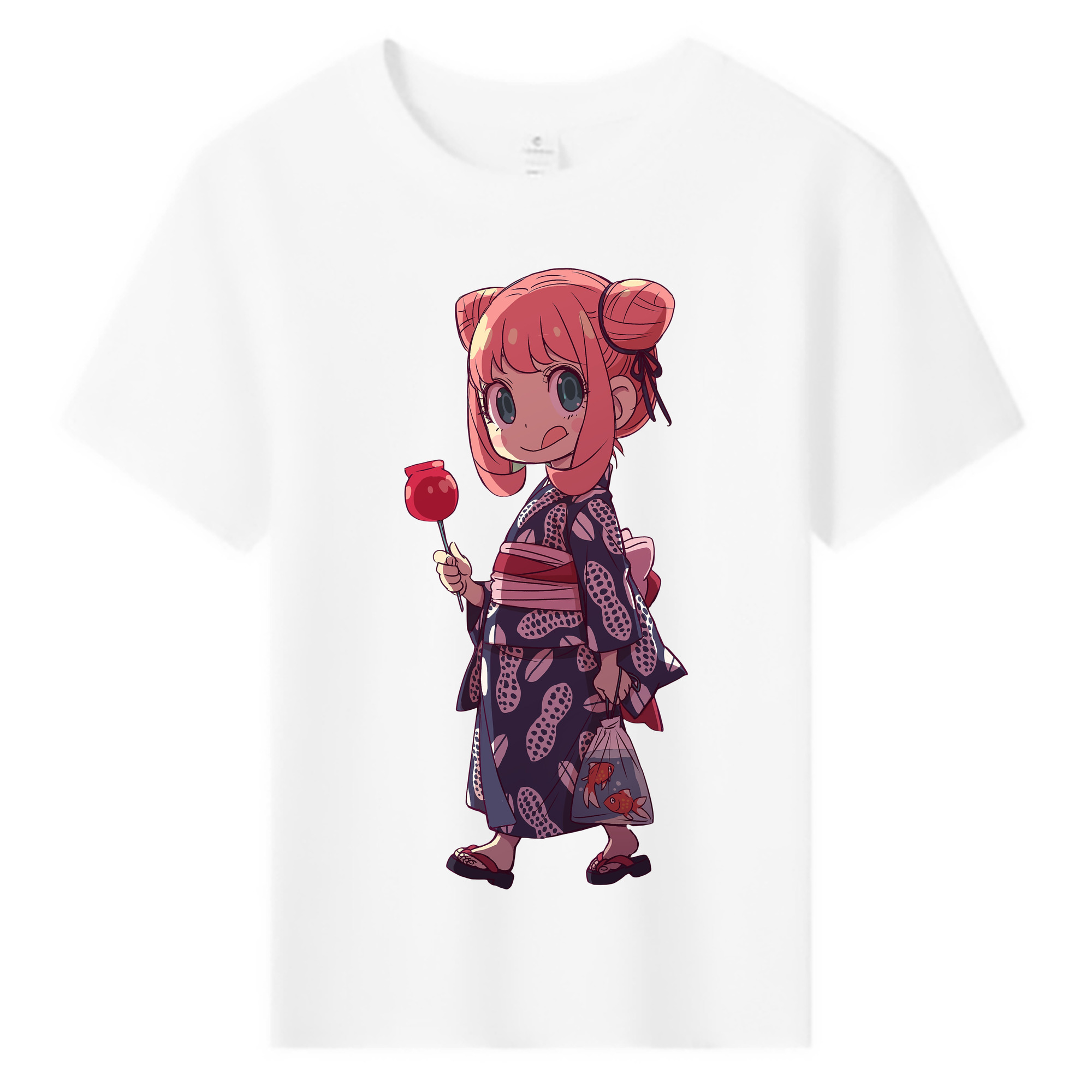 （画像用） SPY×FAMILY间谍家家酒 綿100％キッズTシャツ（フロントプリント）