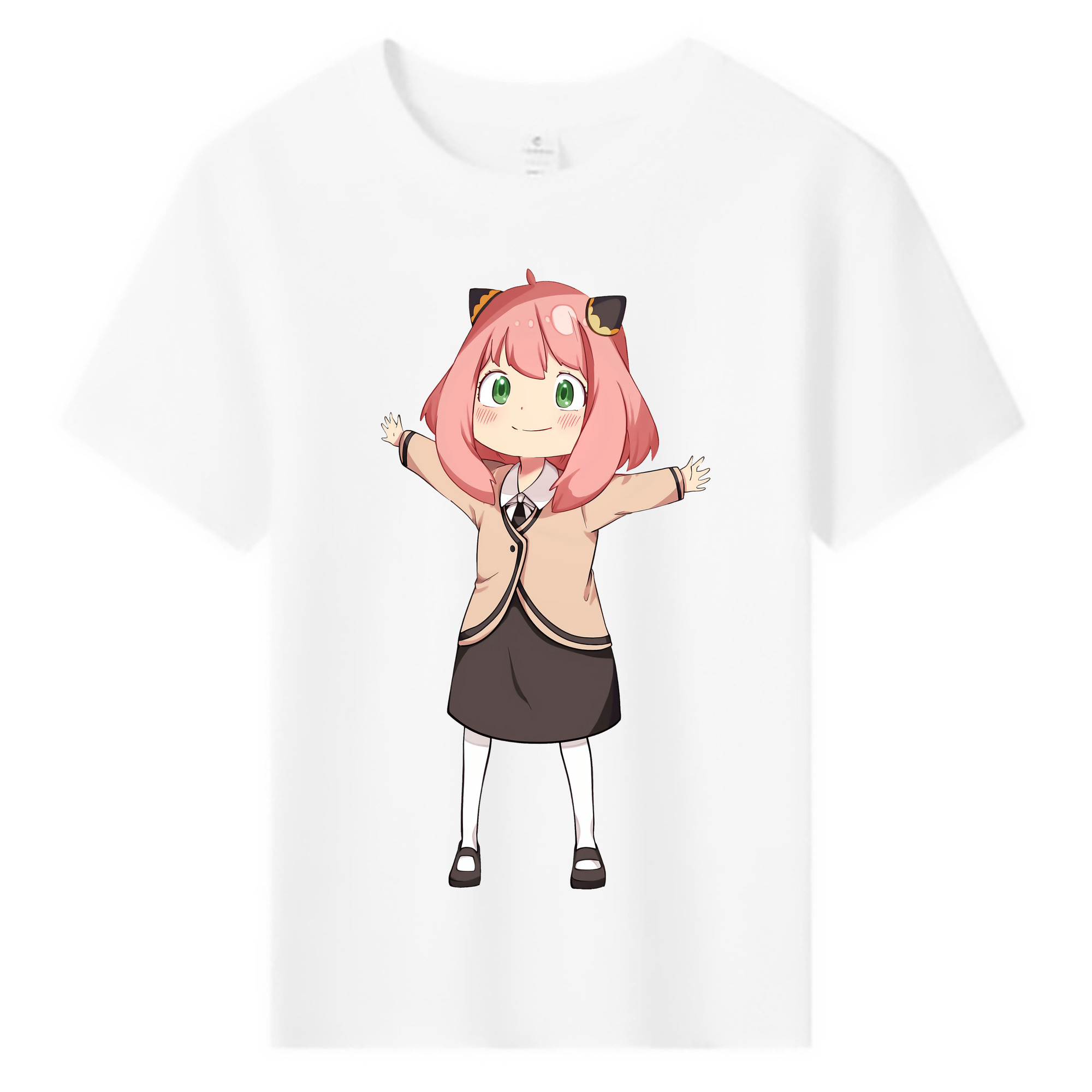 （画像用） SPY×FAMILY间谍家家酒 綿100％キッズTシャツ（フロントプリント）