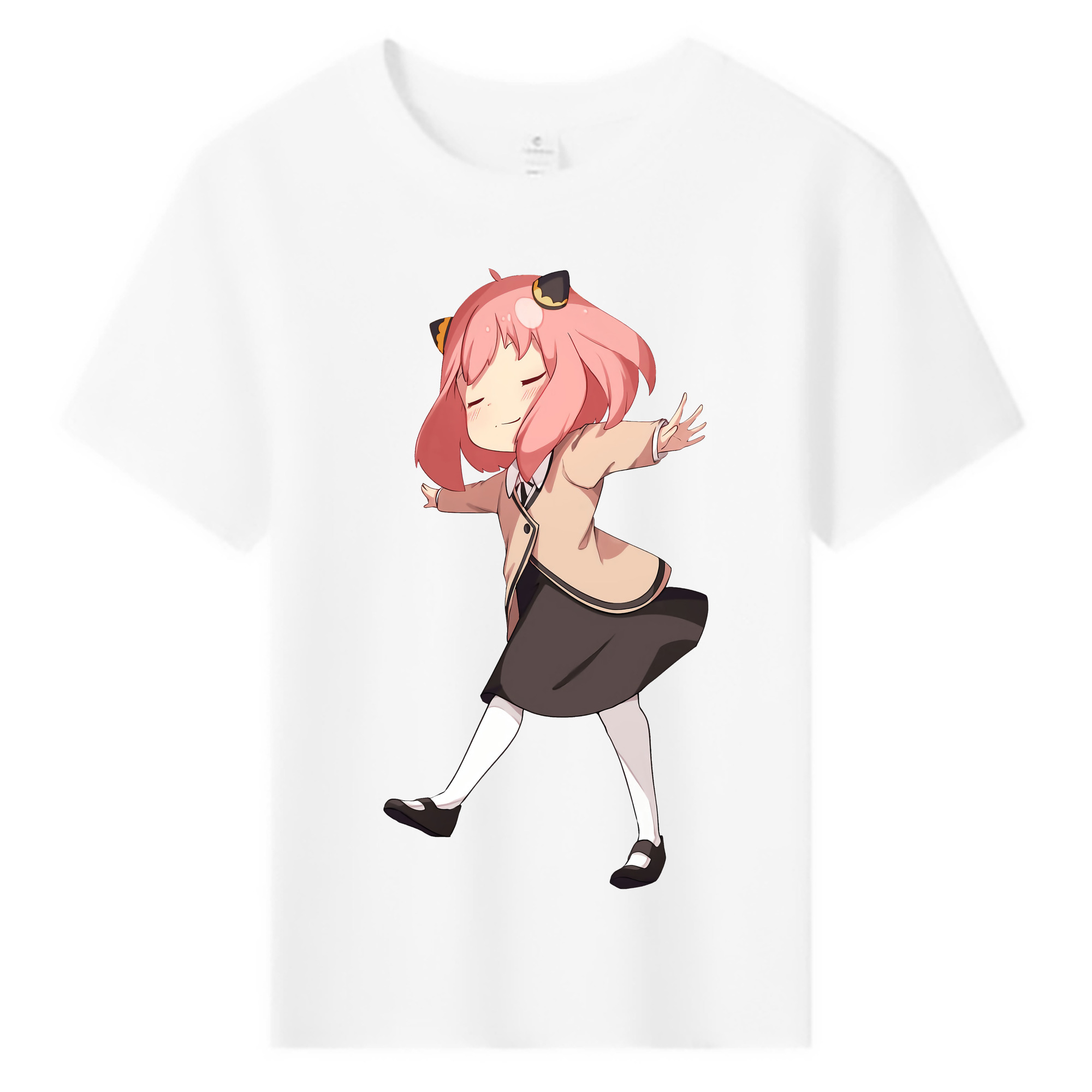 （画像用） SPY×FAMILY间谍家家酒 綿100％キッズTシャツ（フロントプリント）
