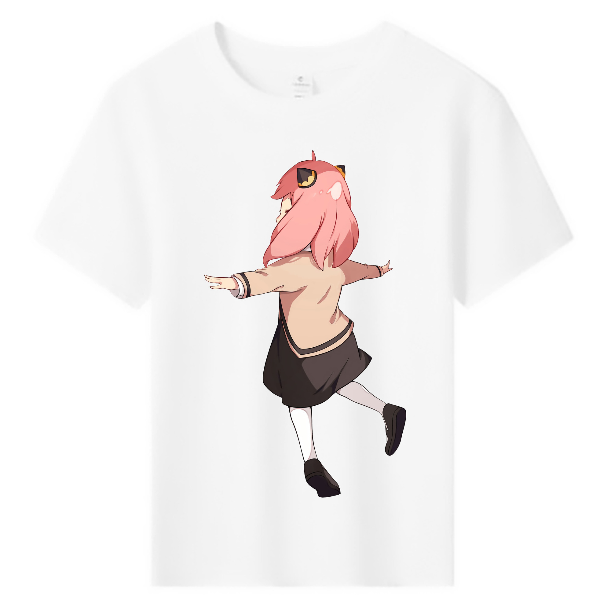 （画像用） SPY×FAMILY间谍家家酒 綿100％キッズTシャツ（フロントプリント）