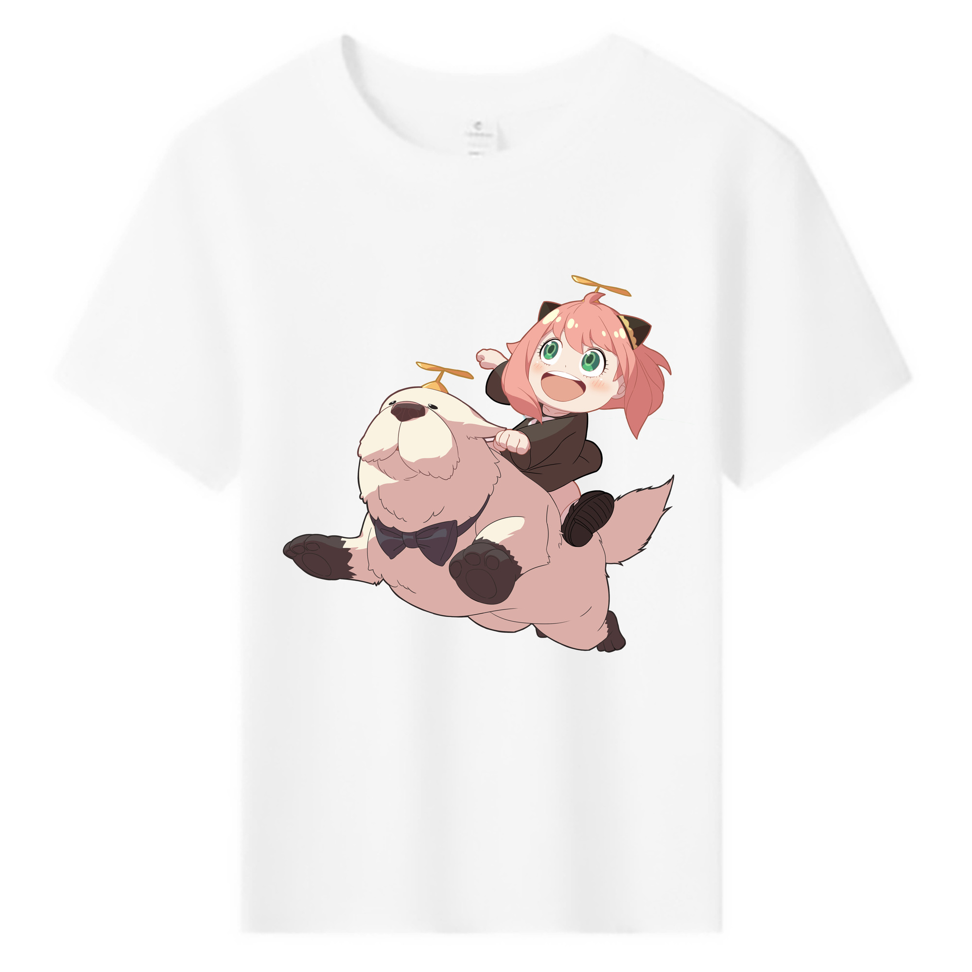 （画像用） SPY×FAMILY间谍家家酒 綿100％キッズTシャツ（フロントプリント）