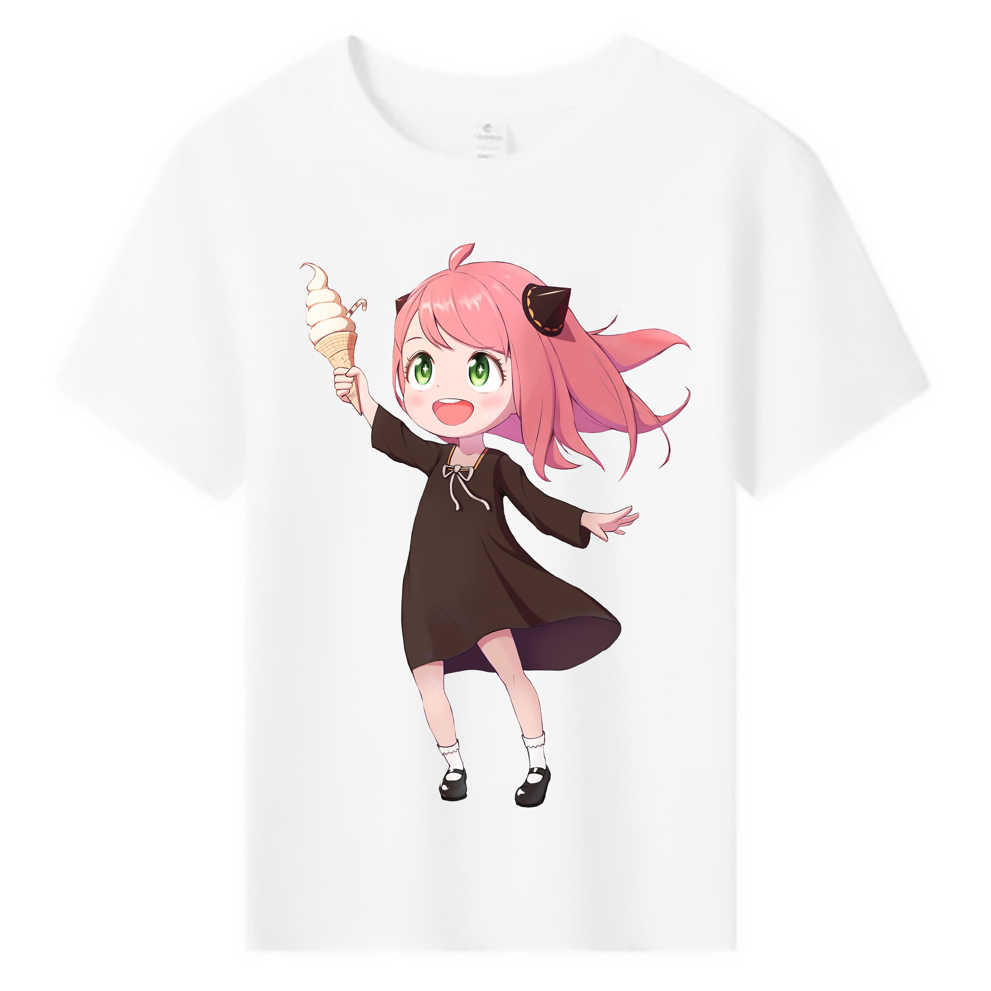 （画像用） SPY×FAMILY间谍家家酒 綿100％キッズTシャツ（フロントプリント）