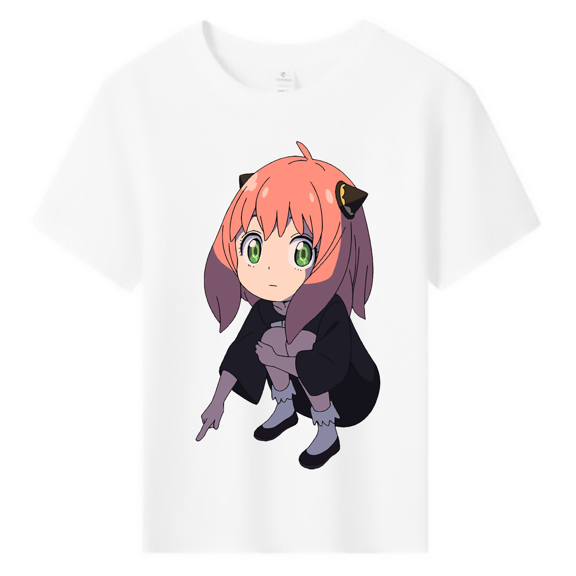 （画像用） SPY×FAMILY间谍家家酒 綿100％キッズTシャツ（フロントプリント）
