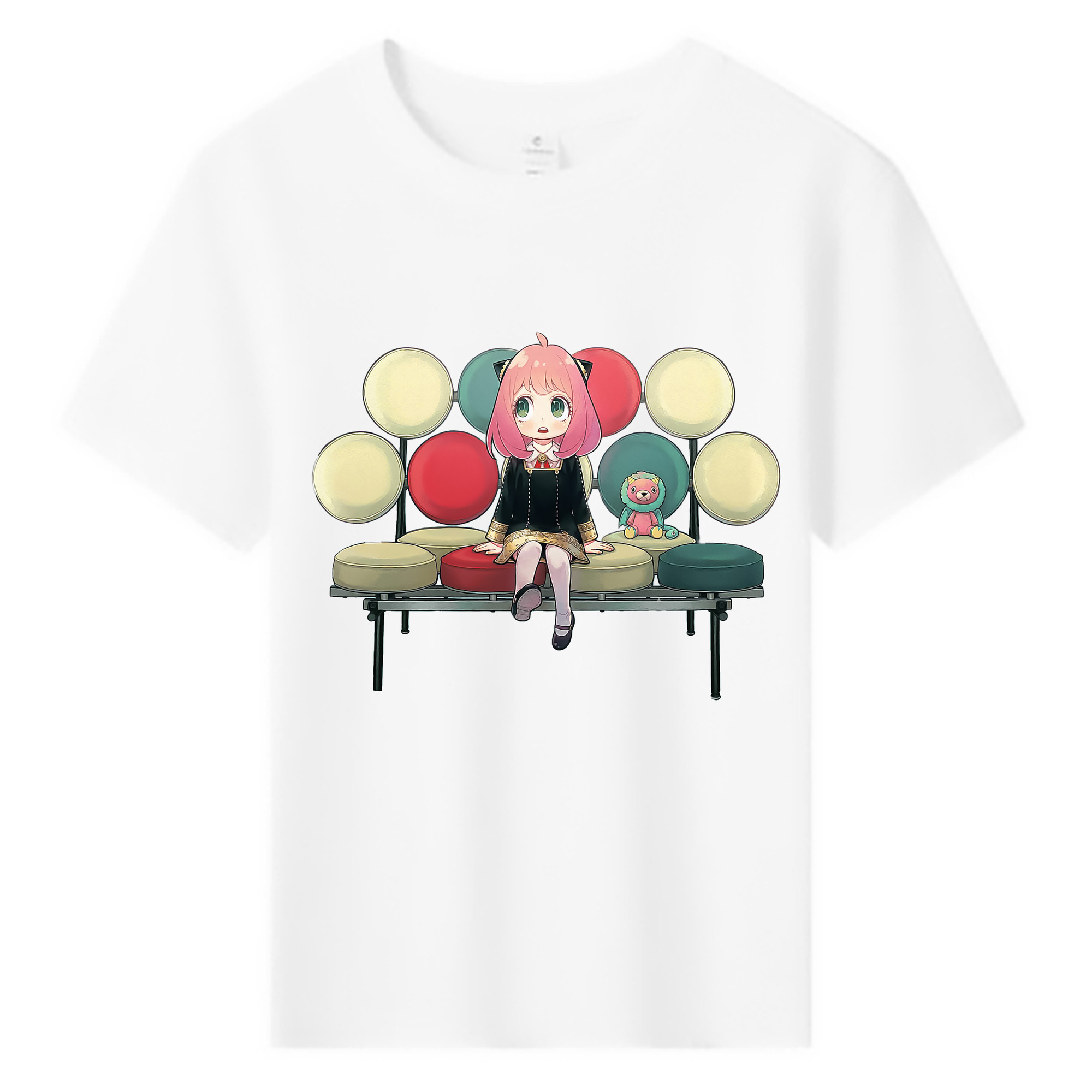 （画像用） SPY×FAMILY间谍家家酒 綿100％キッズTシャツ（フロントプリント）